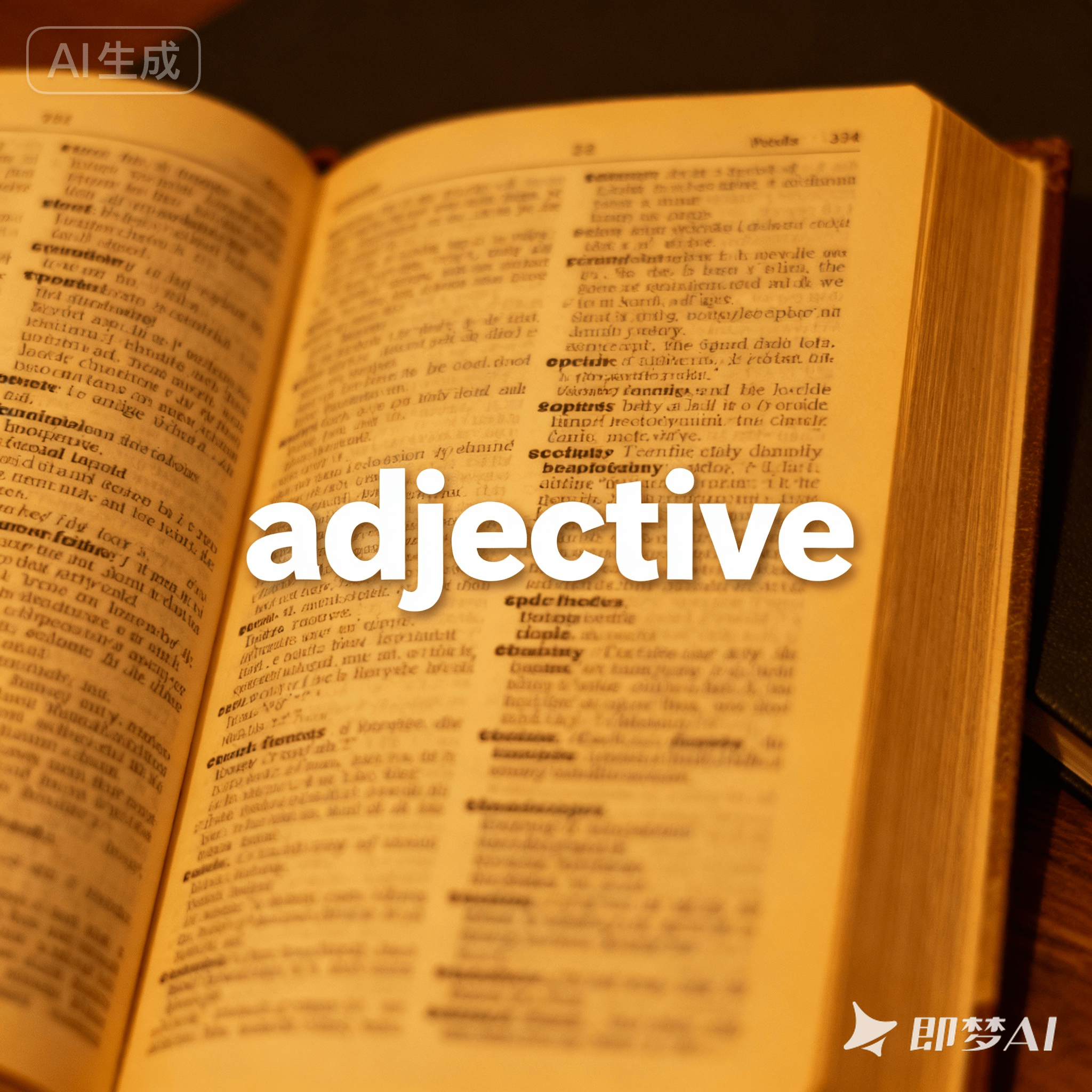 adjective是什么意思_adjective怎么读_音标ˈædʒɪktɪv