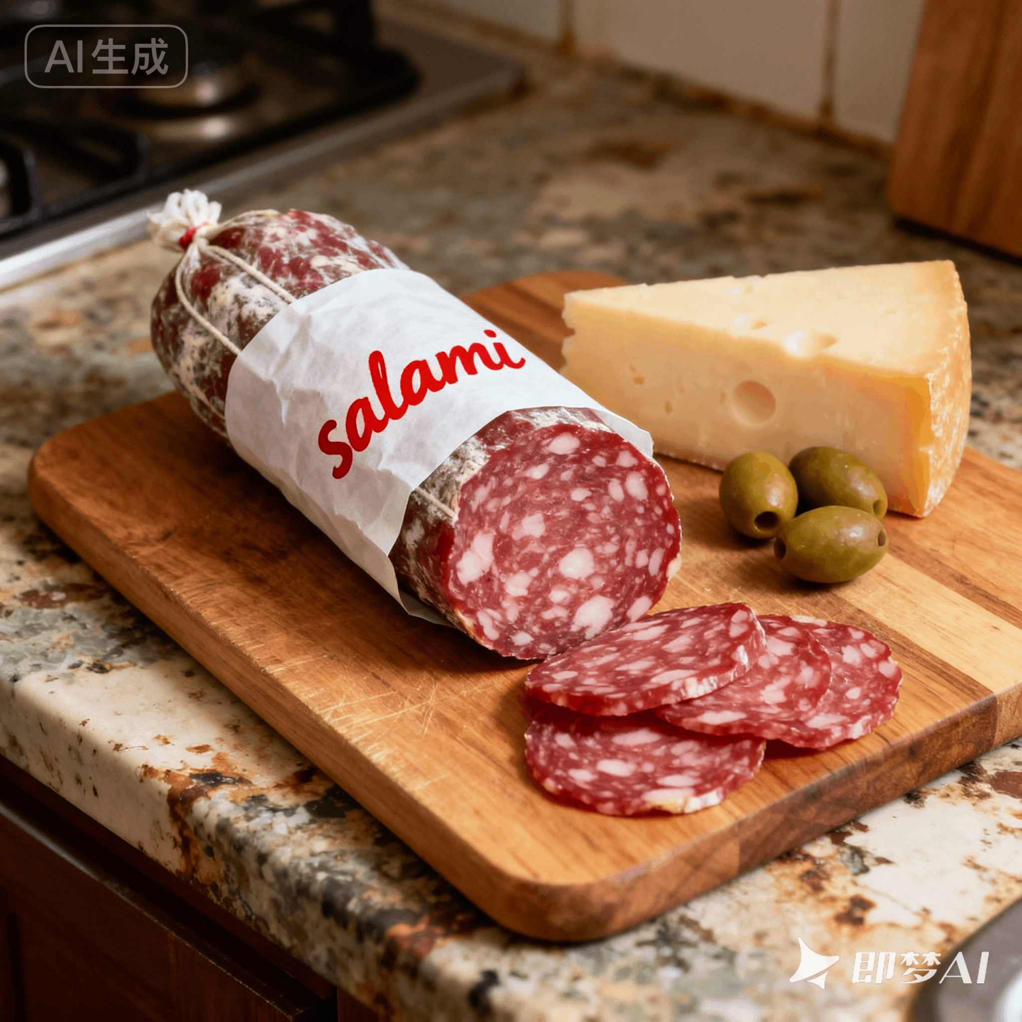 salami是什么意思_salami怎么读_音标sə'lɑ-mɪ