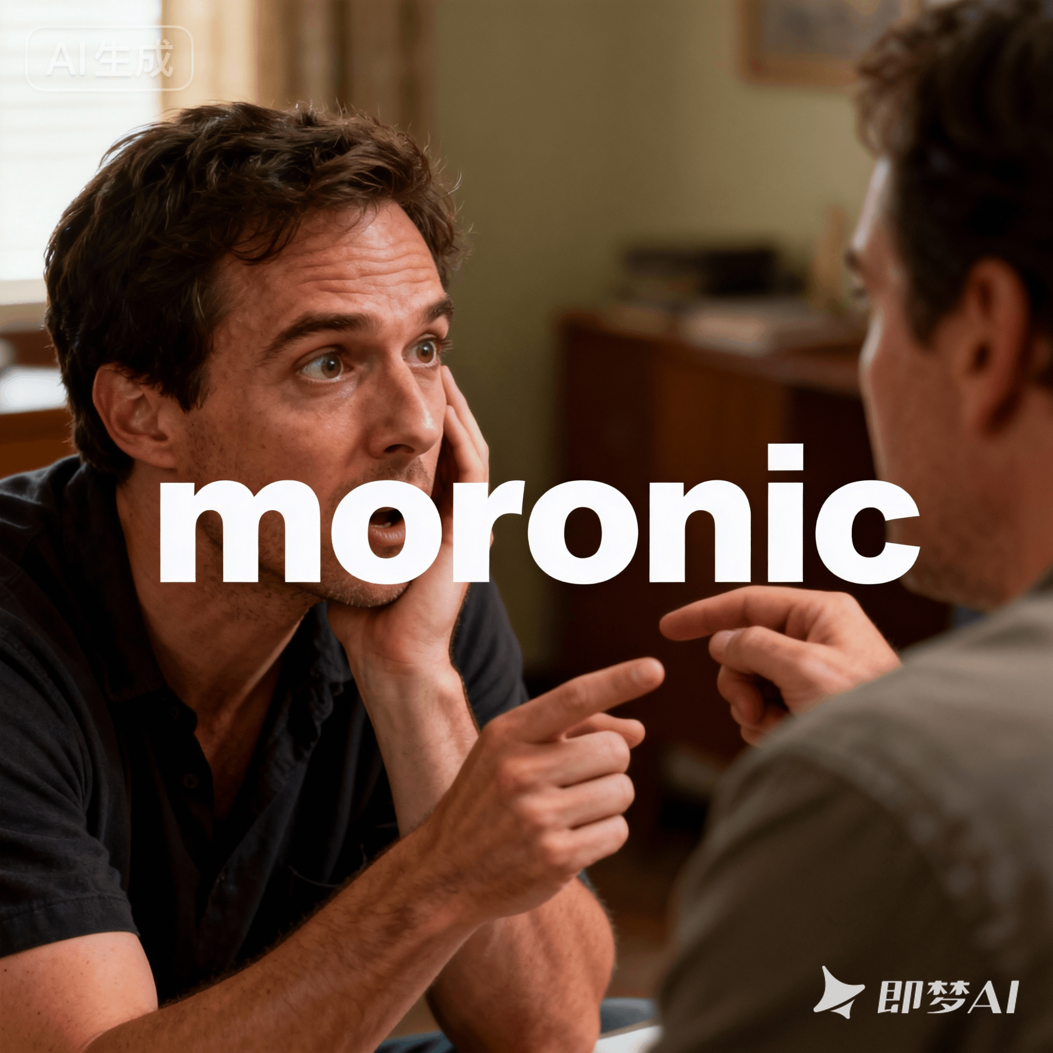 moronic是什么意思_moronic怎么读_音标mə'rɒnɪk