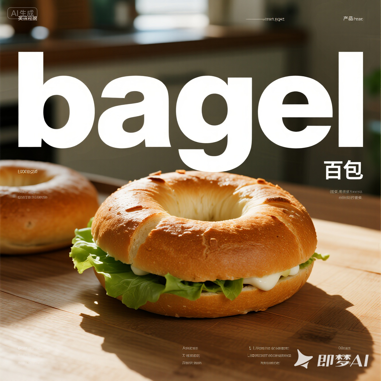 bagel 是什么意思_bagel 怎么读_音标ˈbeɪgl