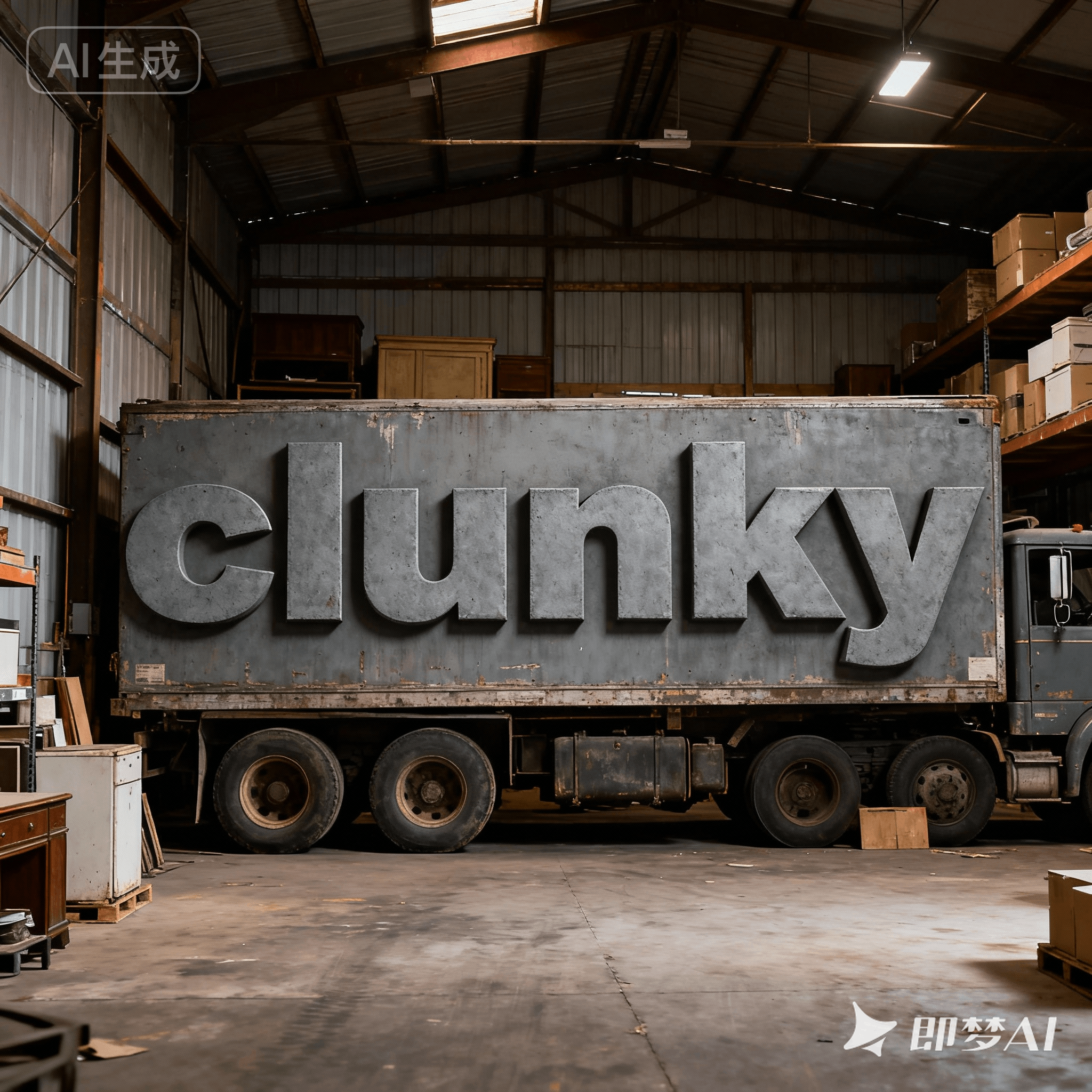 clunky是什么意思_clunky怎么读_音标ˈklʌŋkɪ