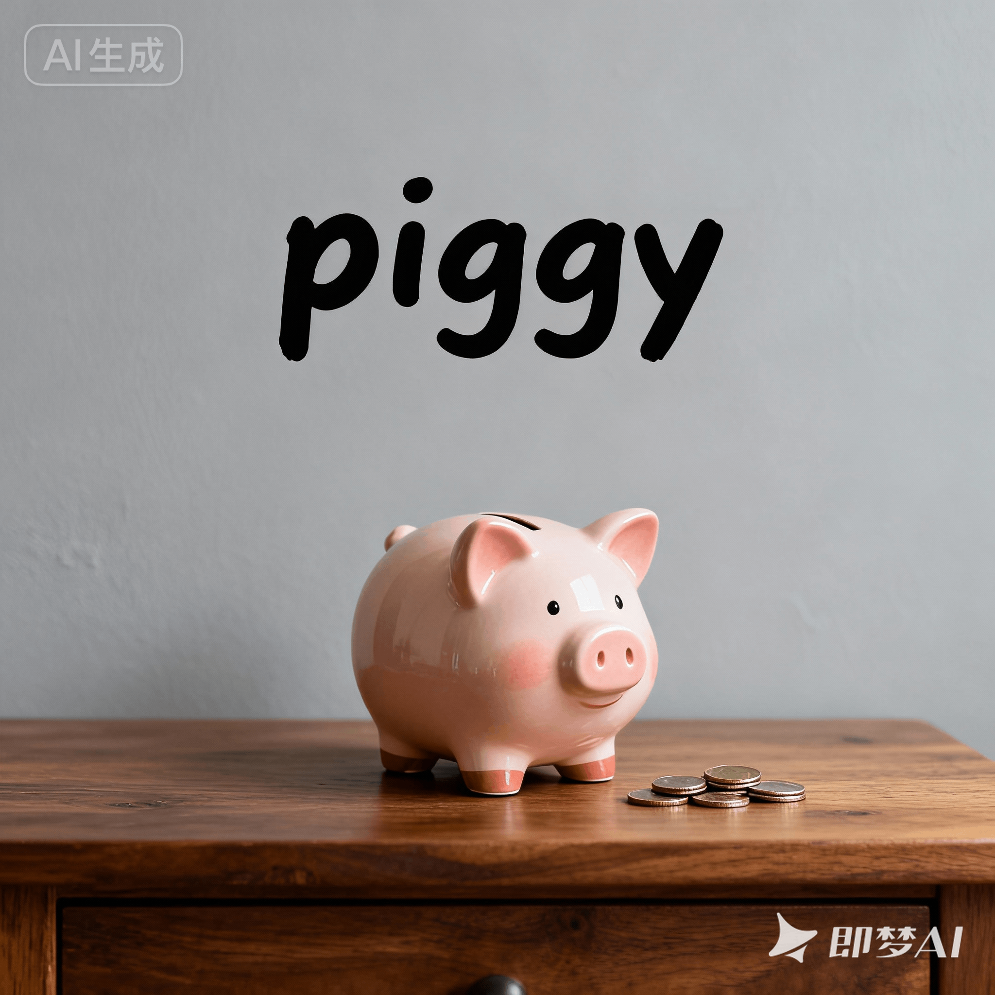 piggy是什么意思_piggy怎么读_音标ˈpɪgɪ