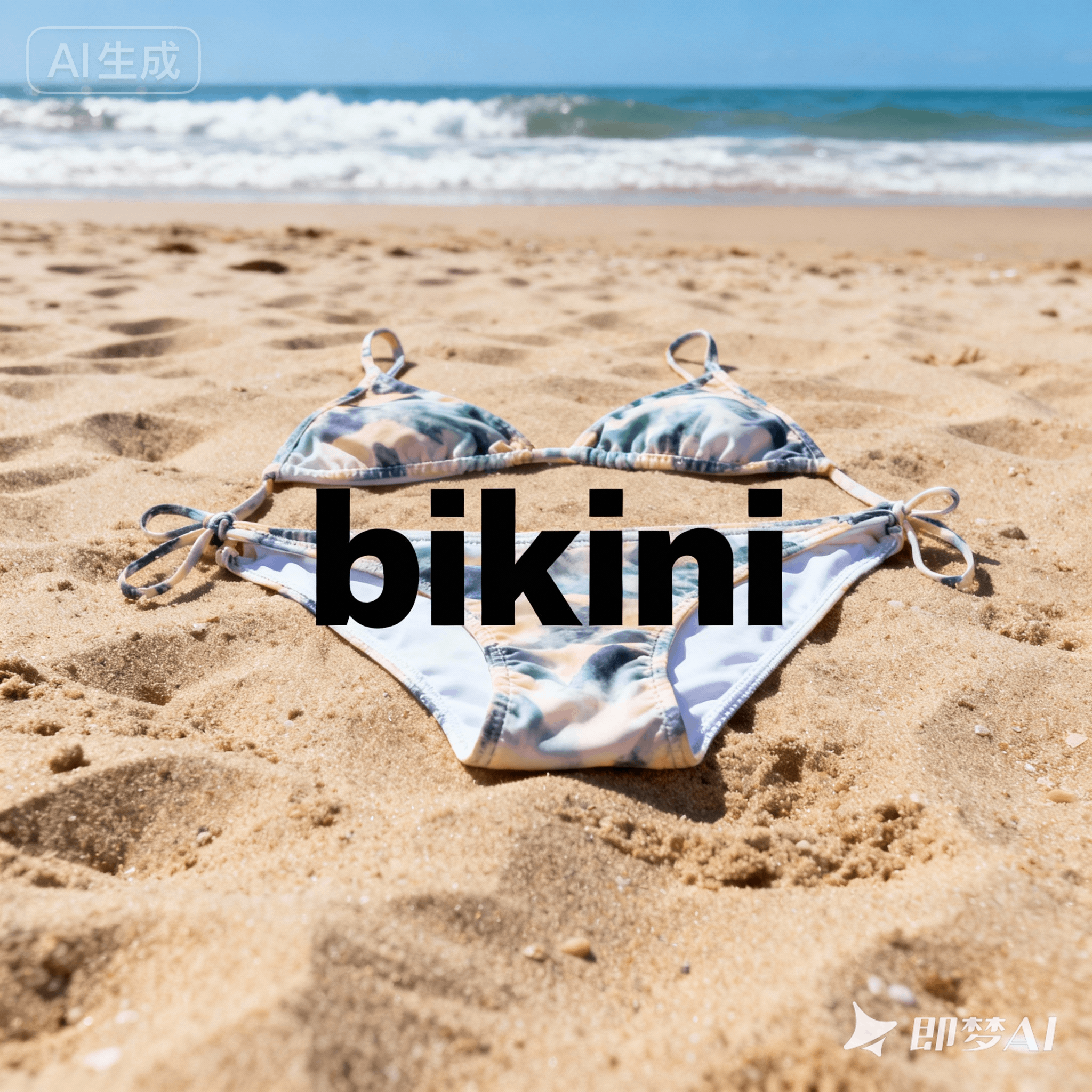 bikini是什么意思_bikini怎么读_音标bɪ'ki-nɪ