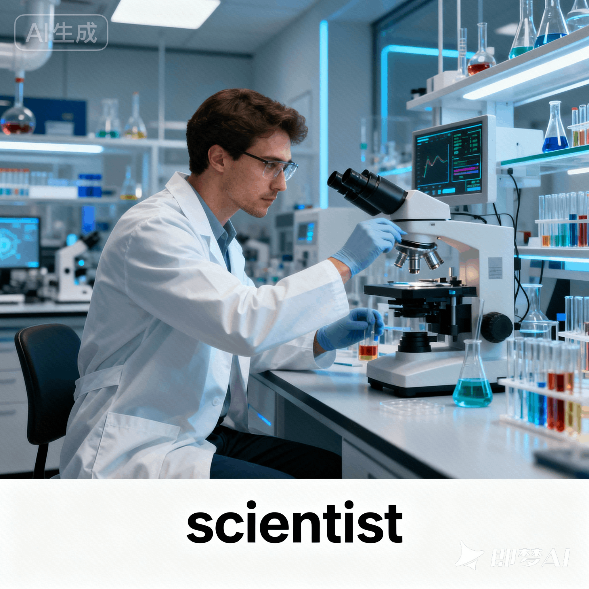 scientist是什么意思_scientist怎么读_音标ˈsaɪəntɪst