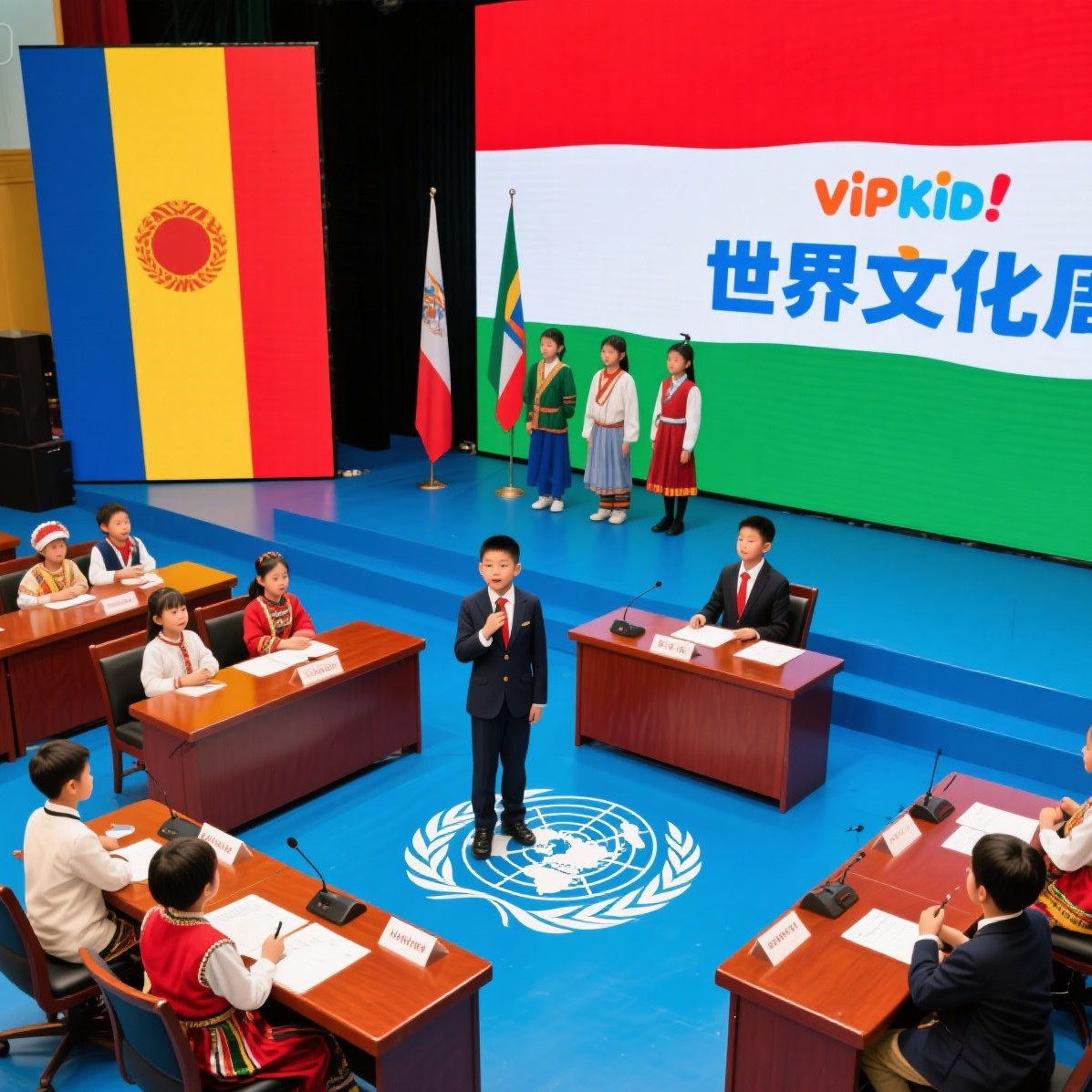 VIPKID 英语课程有哪些学生表演？