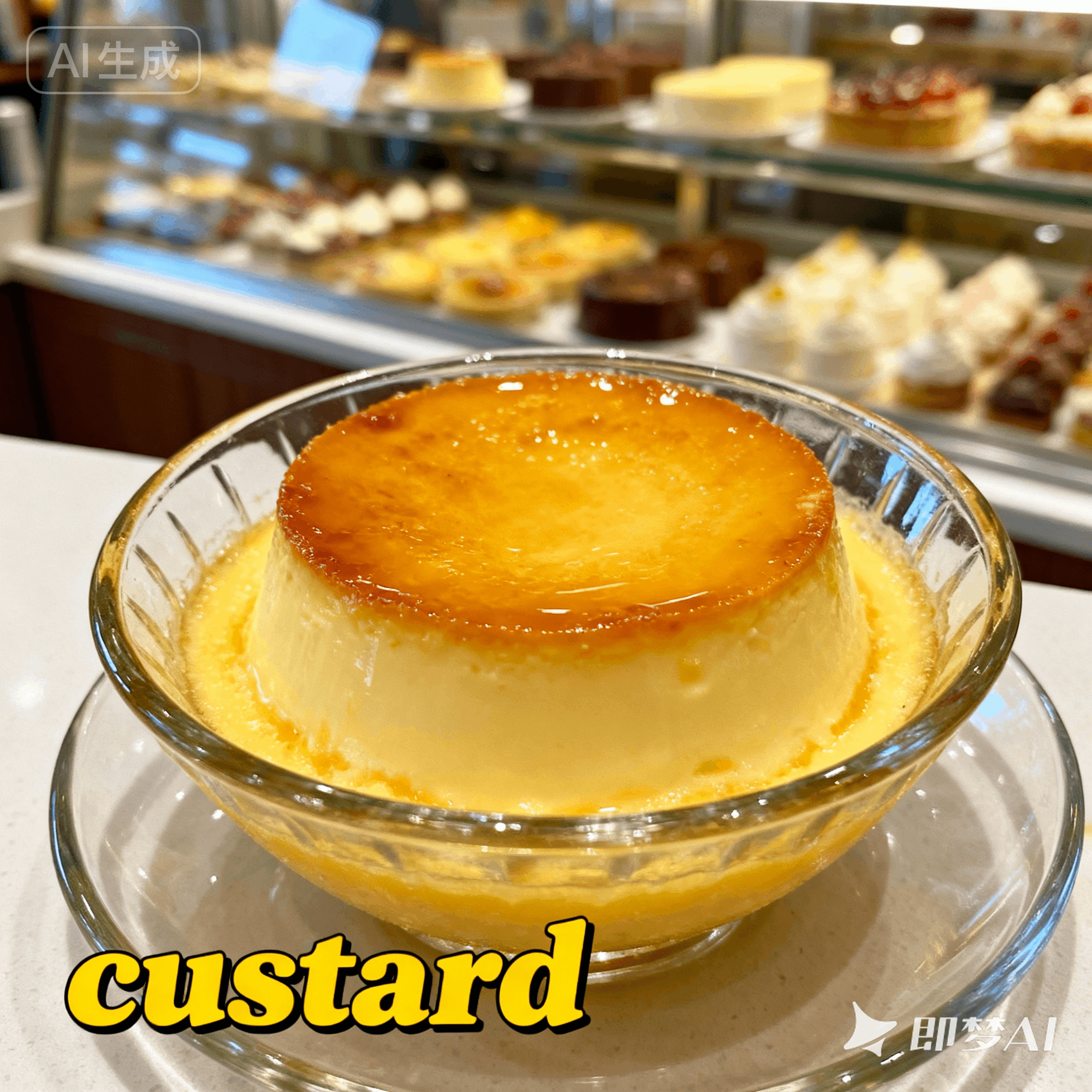 custard是什么意思_custard怎么读_音标'kʌstəd