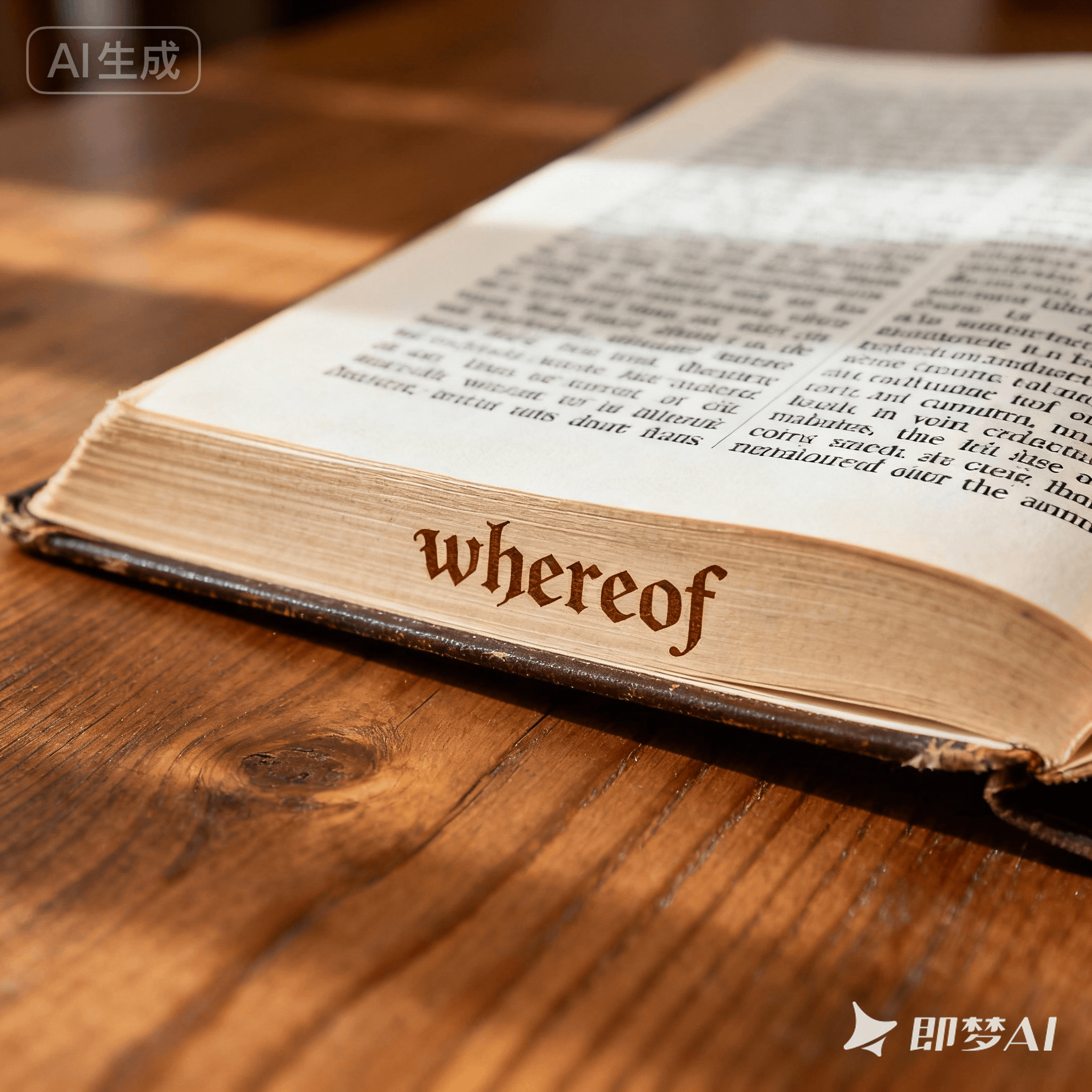 whereof是什么意思_whereof怎么读_音标weərˈɒv