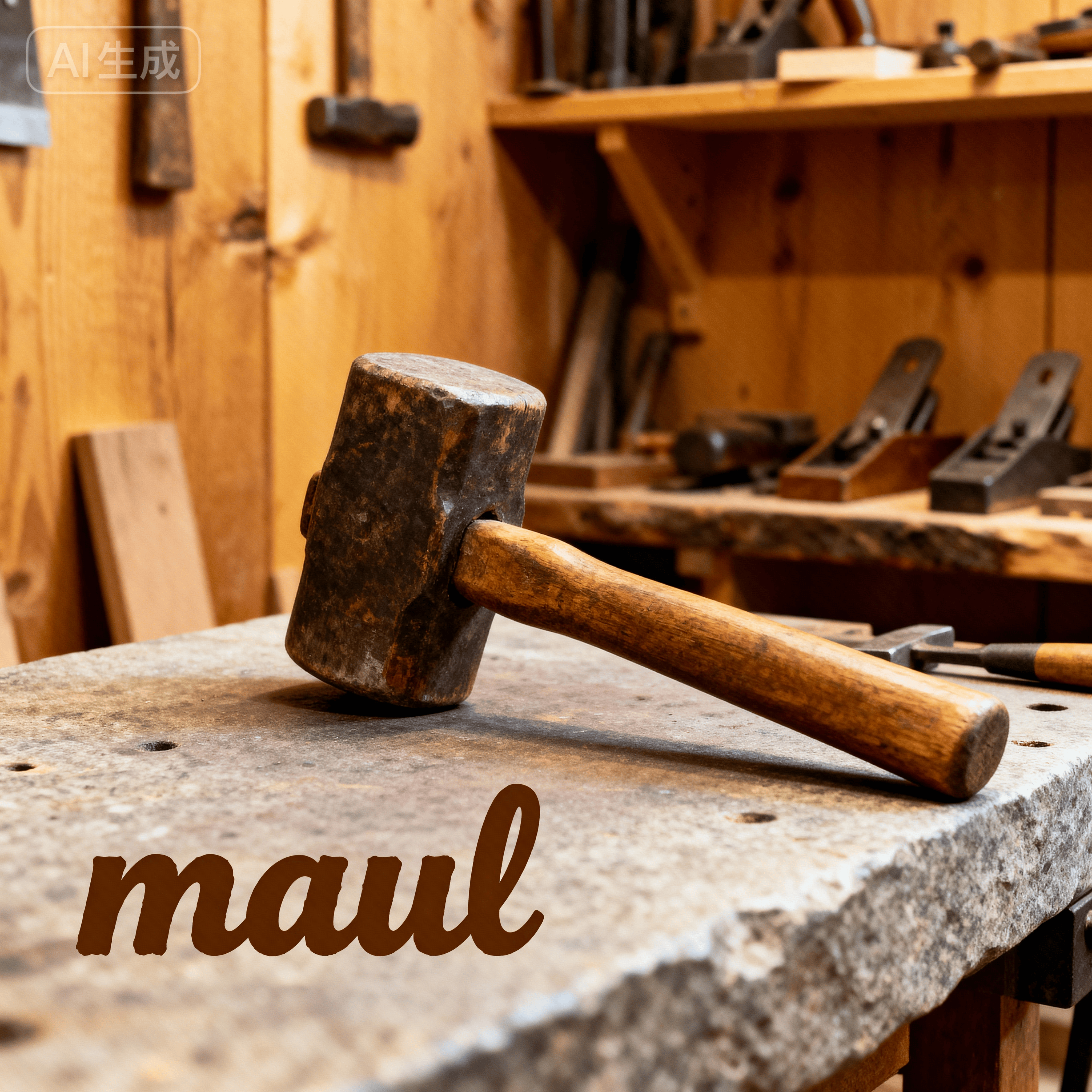 maul是什么意思_maul怎么读_音标mɔ-l