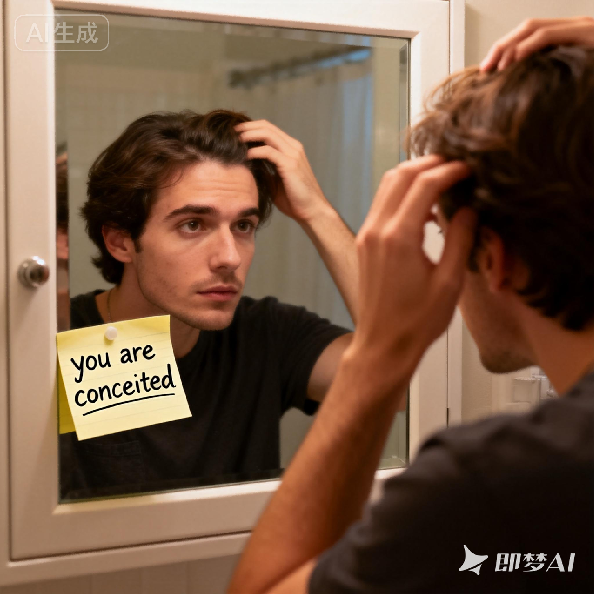 conceited是什么意思_conceited怎么读_音标kənˈsi-tɪd