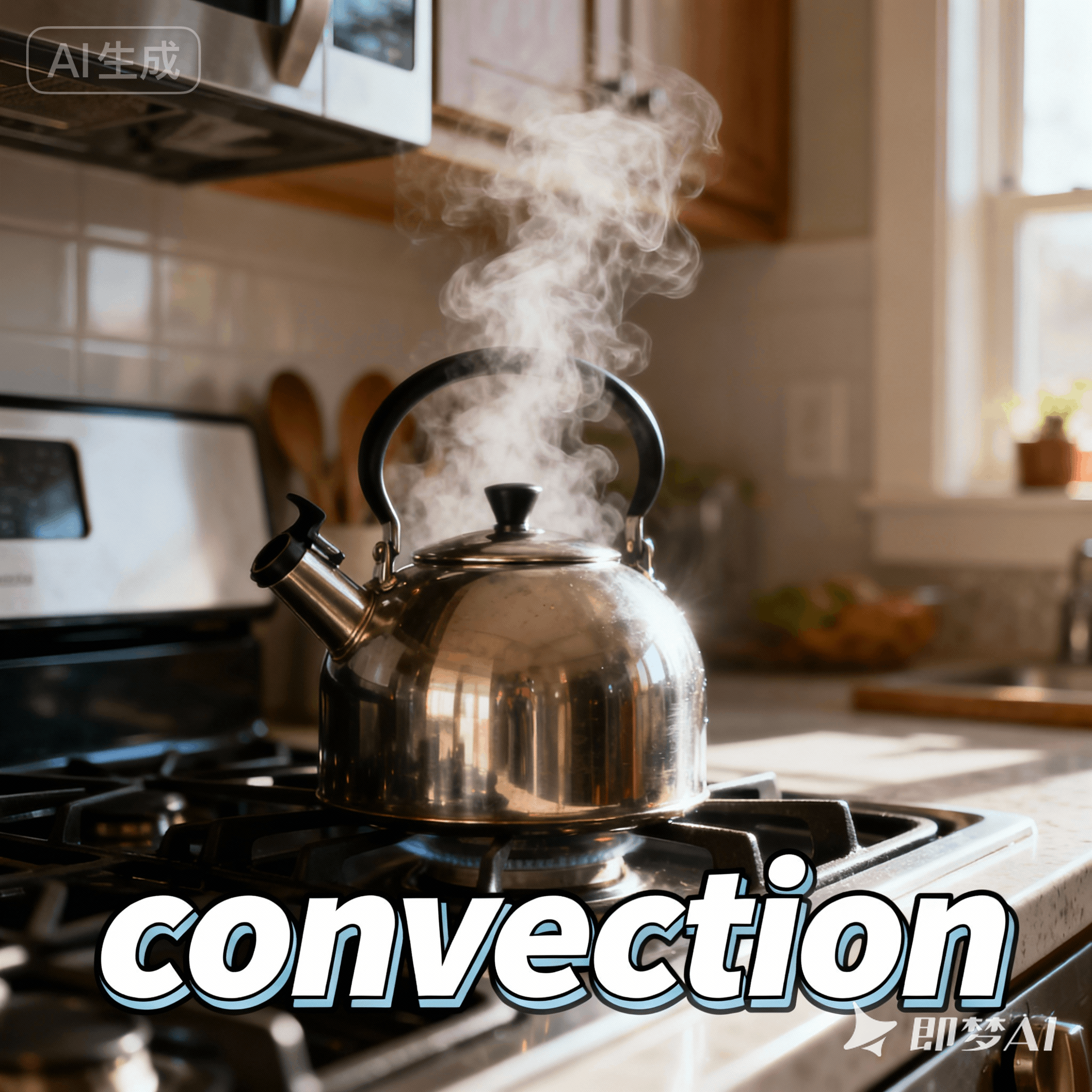 convection是什么意思_convection怎么读_音标kən'vekʃn