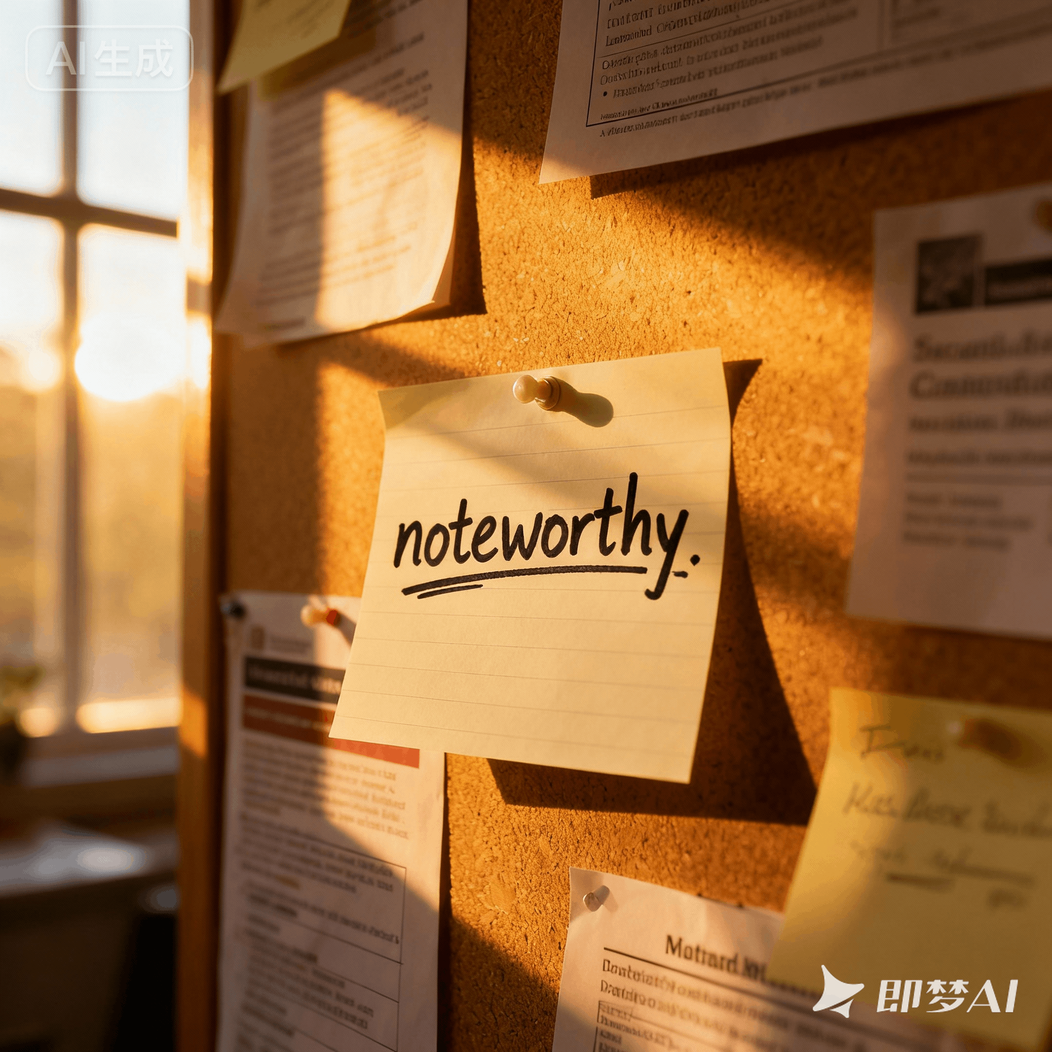 noteworthy是什么意思_noteworthy怎么读_音标ˈnəʊtˌwɜ-ði-