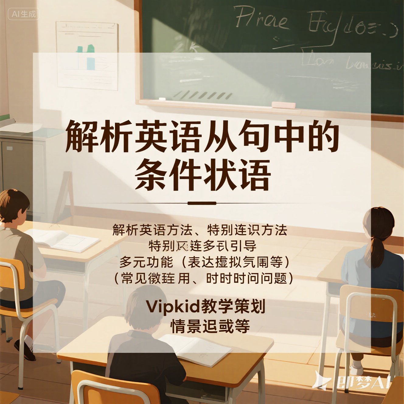 英语从句中的条件状语是什么？
