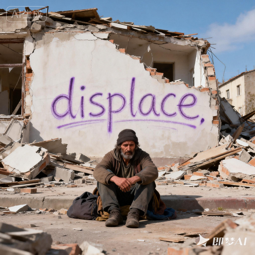 displace是什么意思_displace怎么读_音标dɪs'pleɪs