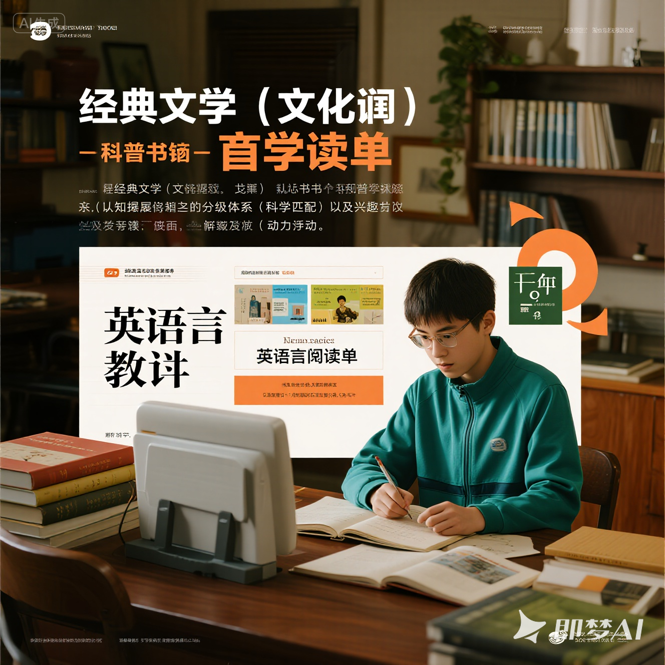 英语课外阅读书单适合高中生？