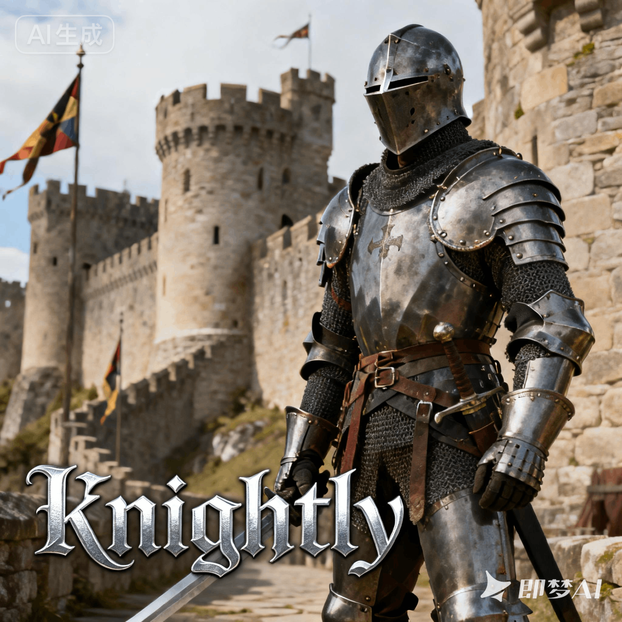 knightly是什么意思_knightly怎么读_音标'naɪtlɪ