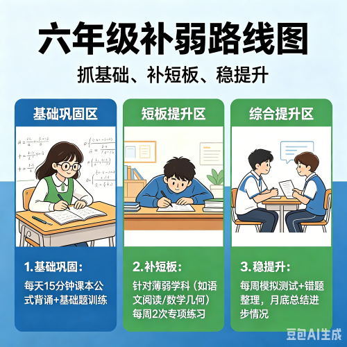 六年级英语不好怎么办?