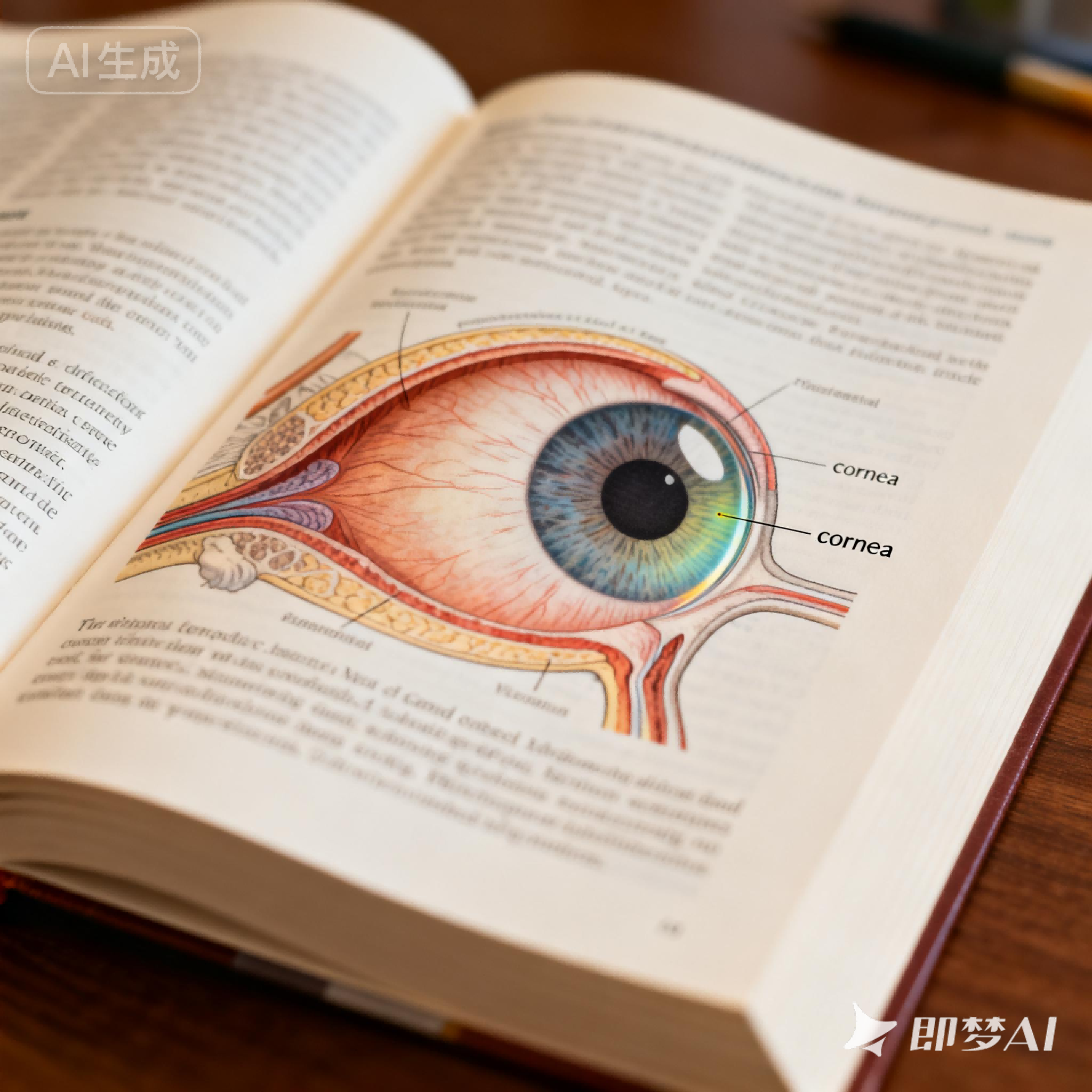 cornea是什么意思_cornea怎么读_音标ˈkɔ-nɪə