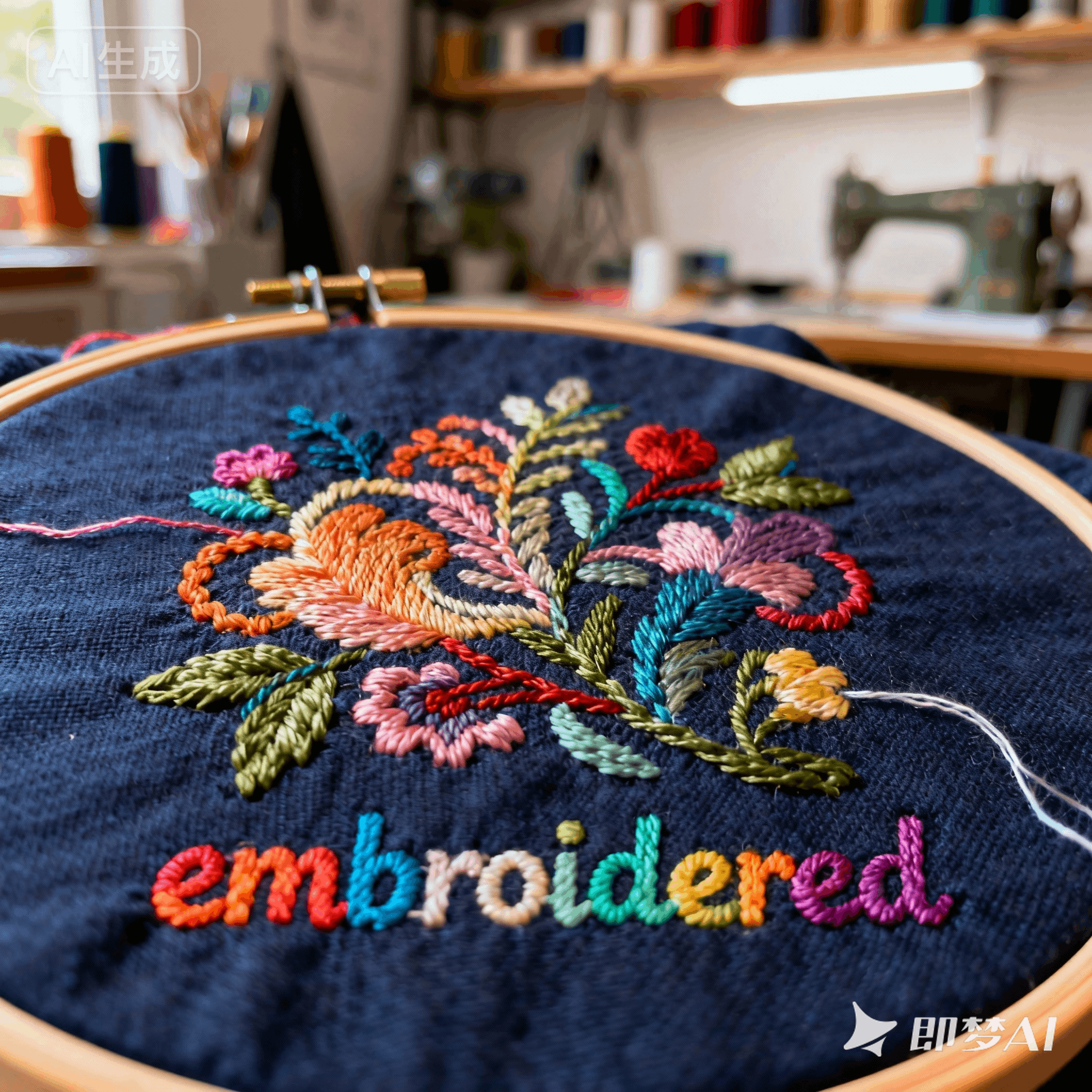 embroidered是什么意思_embroidered怎么读_音标ɪm'brɒɪdəd