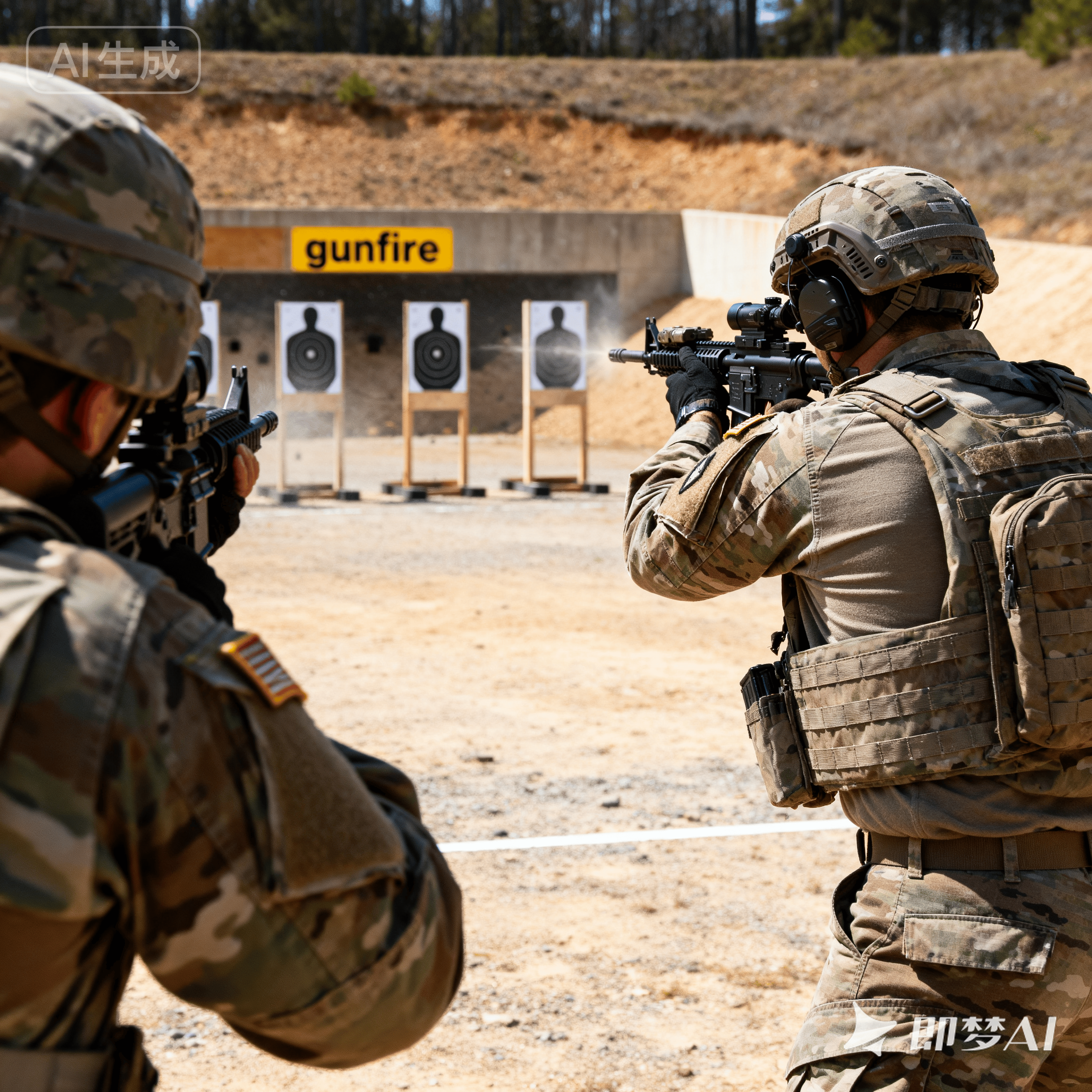 gunfire是什么意思_gunfire怎么读_音标ˈgʌnfaɪə(r)