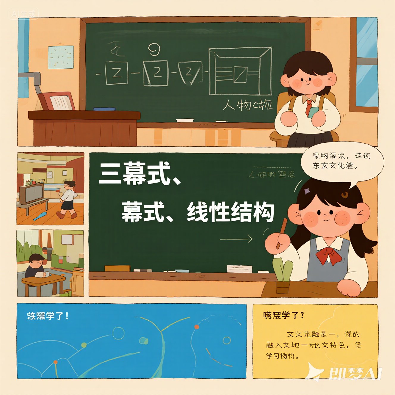 英语动画片中的写作技巧讲解？