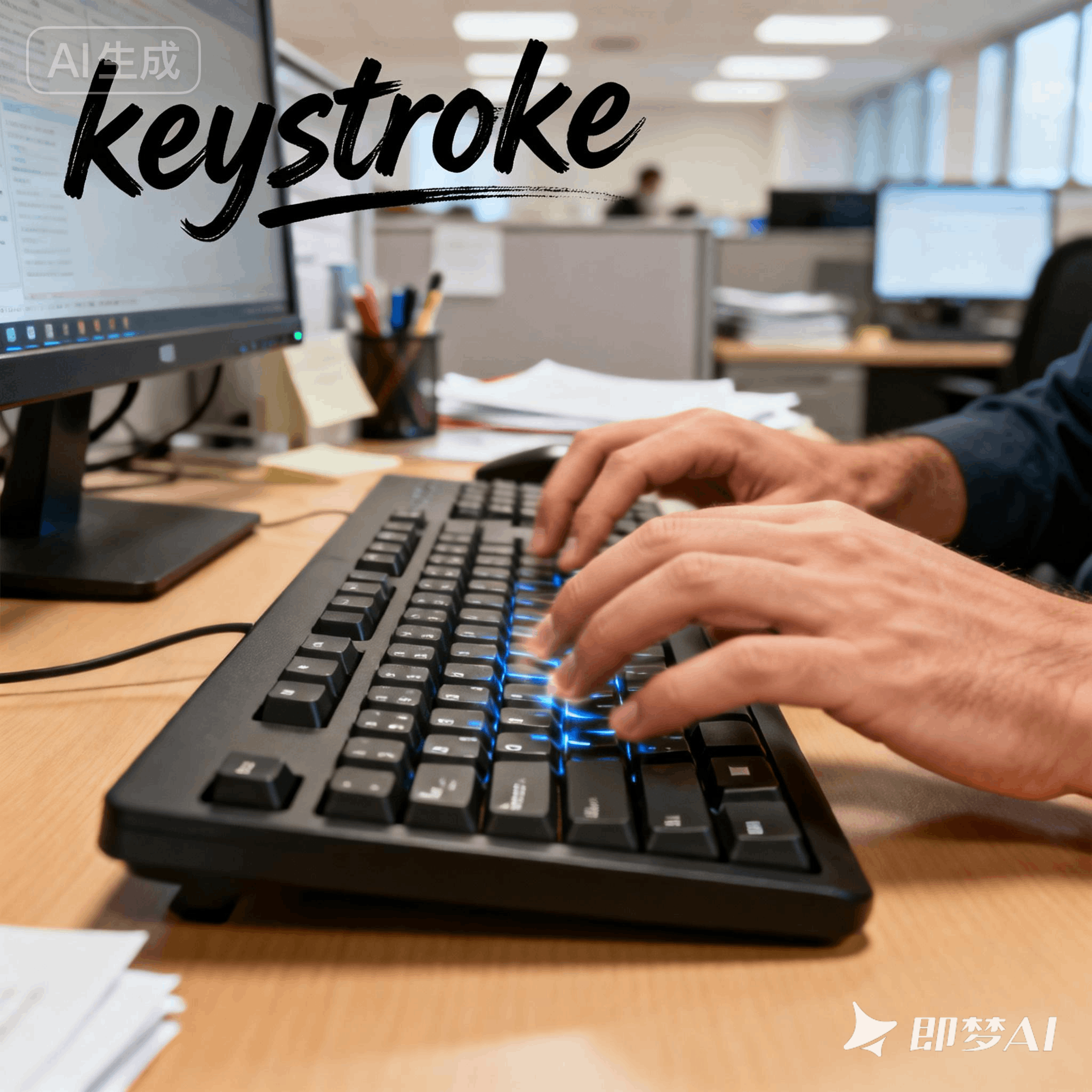 keystroke是什么意思_keystroke怎么读_音标ˈki-strəʊk
