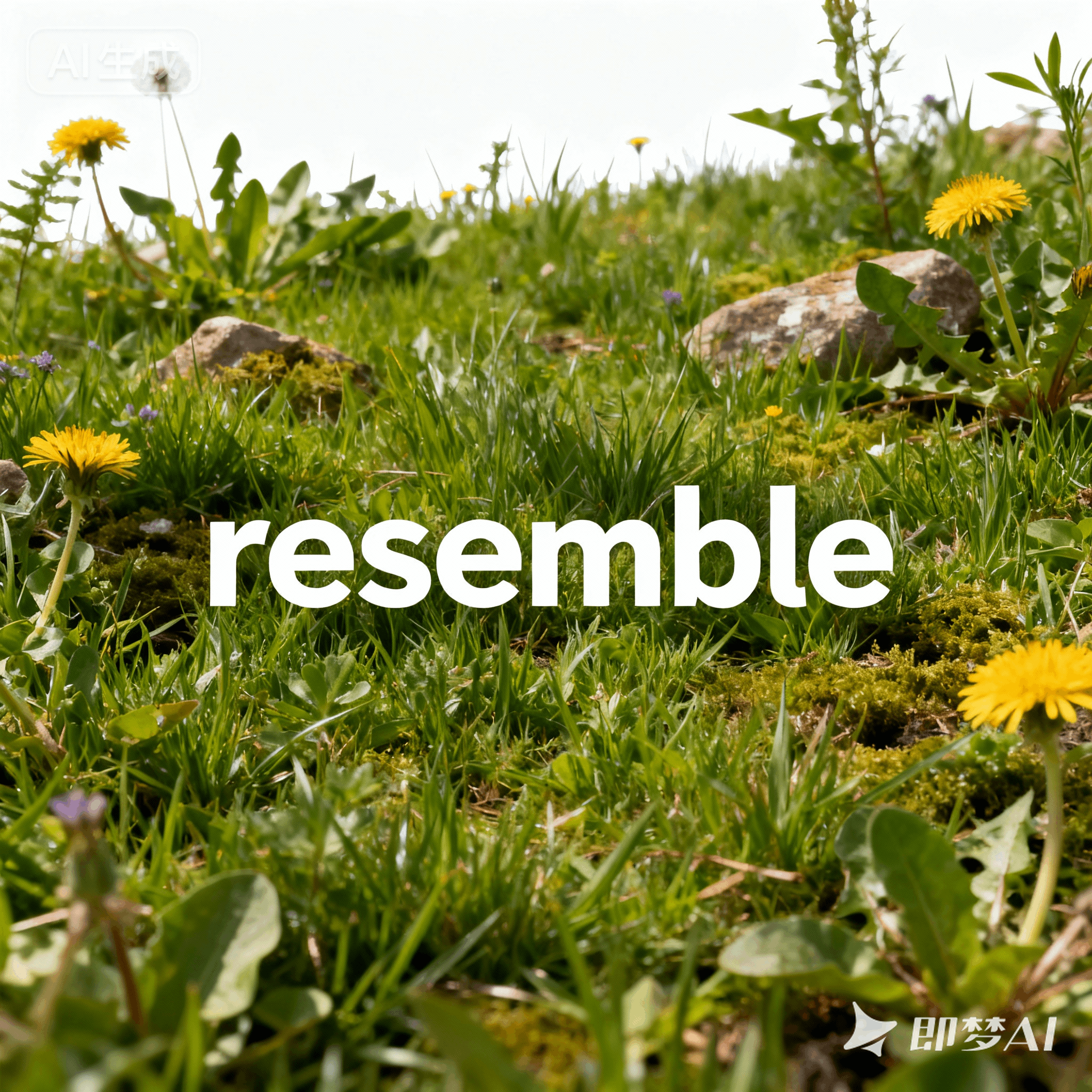 resemble是什么意思_resemble怎么读_音标rɪ'zembl