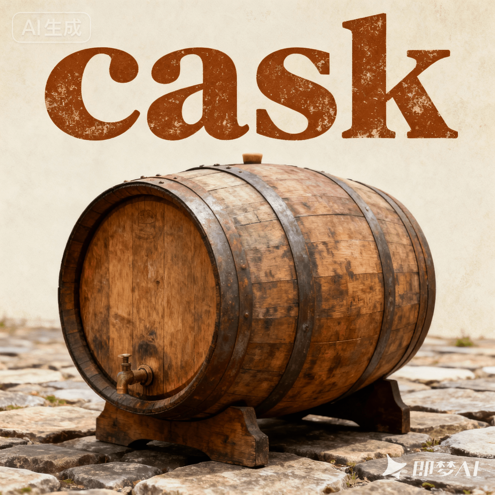 cask是什么意思_cask怎么读_音标kæsk