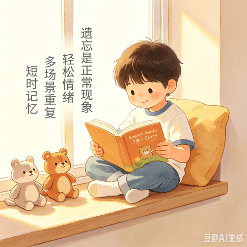 7岁孩子英语单词记不住正常吗为什么