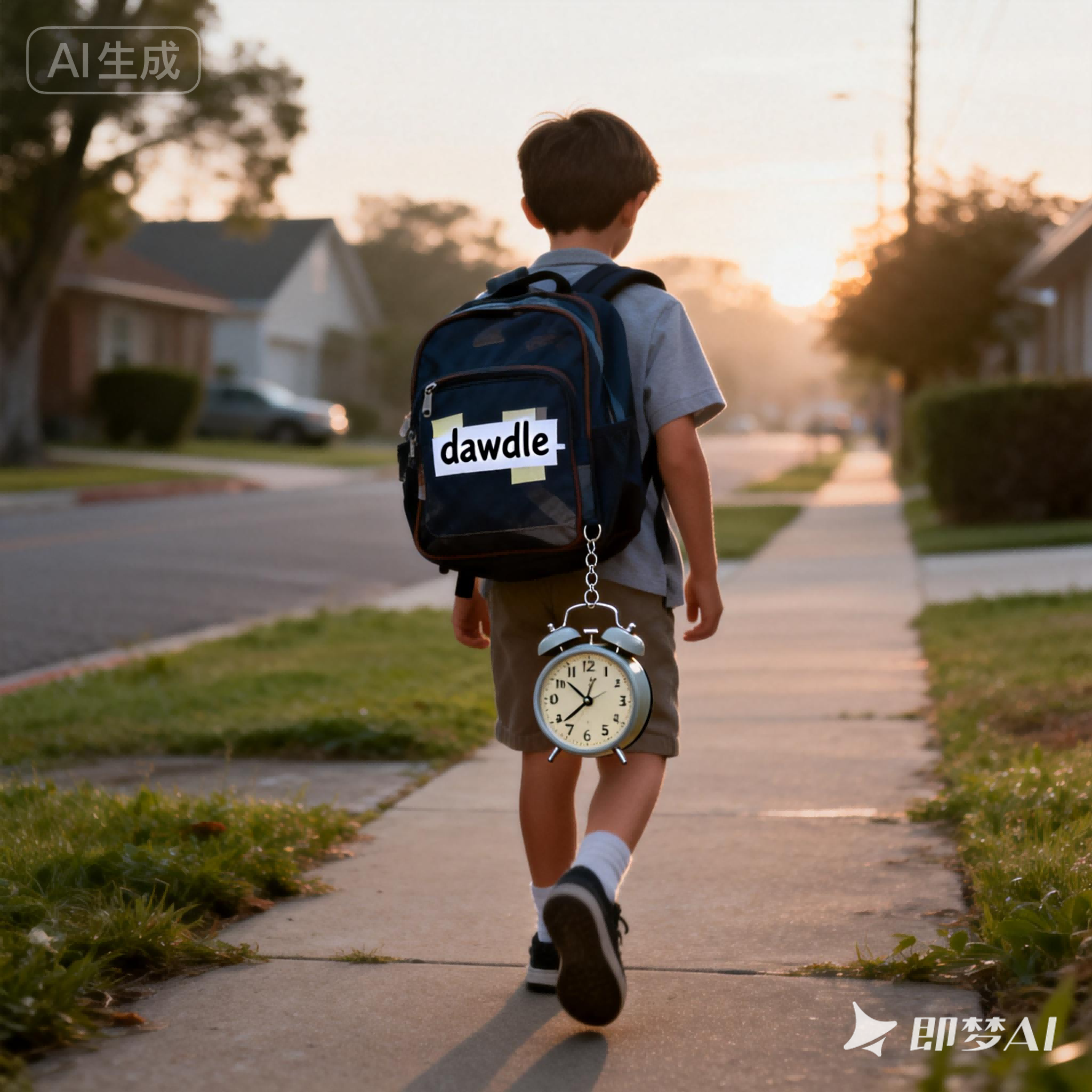 dawdle是什么意思_dawdle怎么读_音标'dɔ-dl