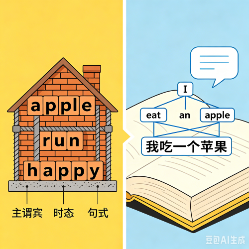 学英语是背单词还是学语法