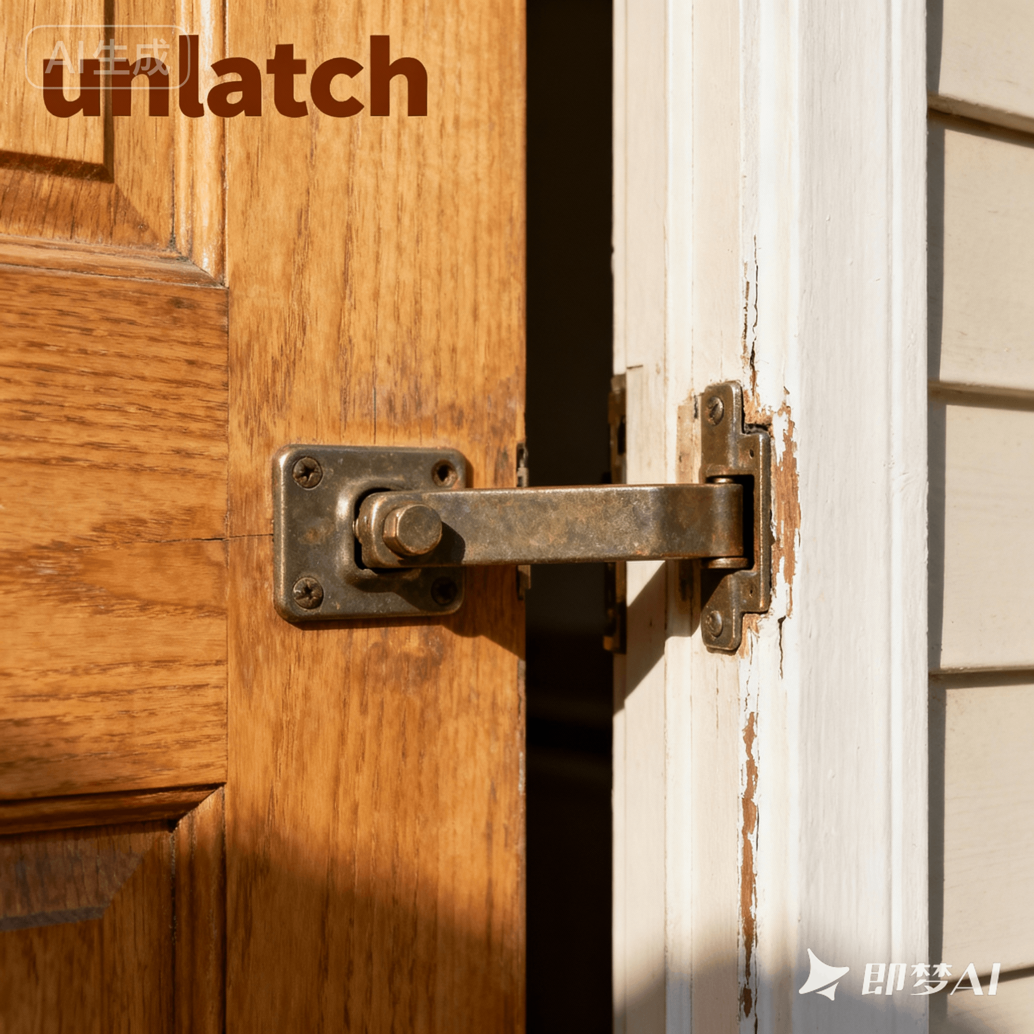 unlatch是什么意思_unlatch怎么读_音标'ʌn'lætʃ