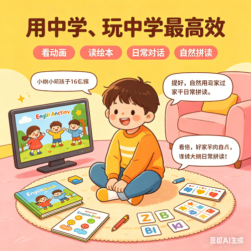 儿童英语怎么学比较好