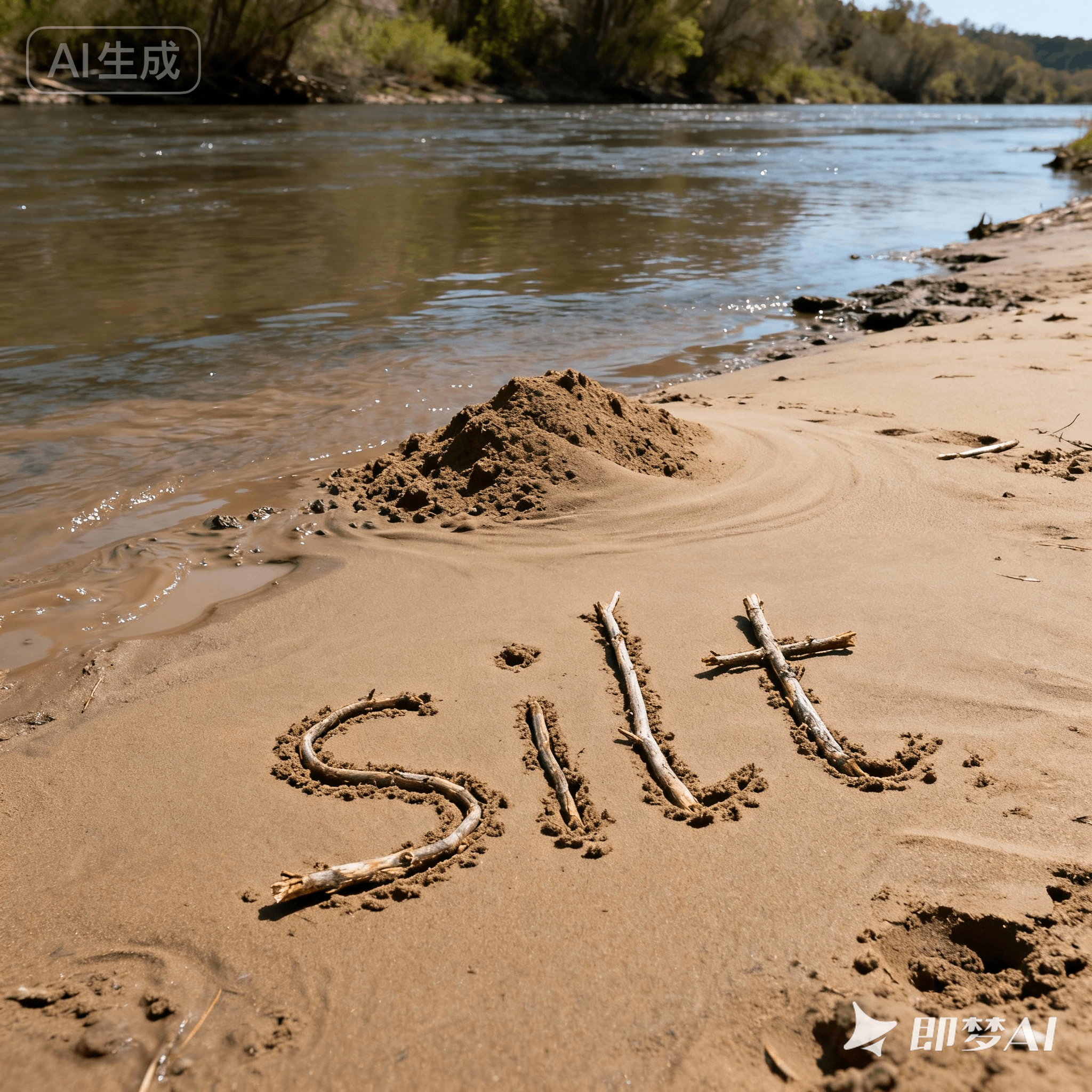 silt是什么意思_silt怎么读_音标sɪlt