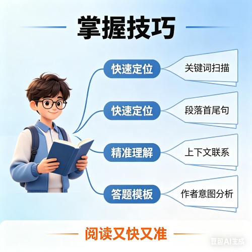 初中英语阅读理解的八大技巧和方法