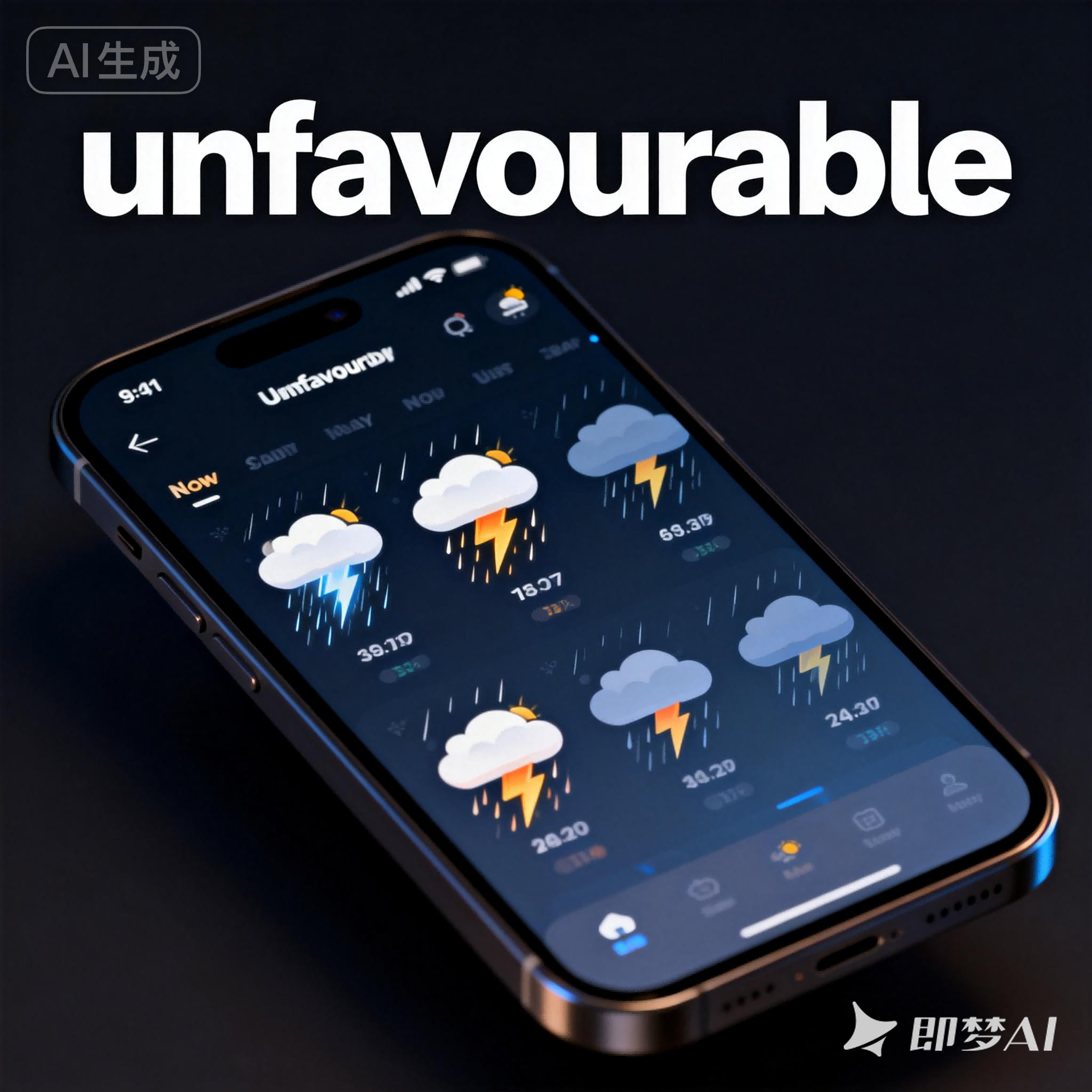 unfavourable是什么意思_unfavourable怎么读_音标ʌnˈfeɪvərəbl