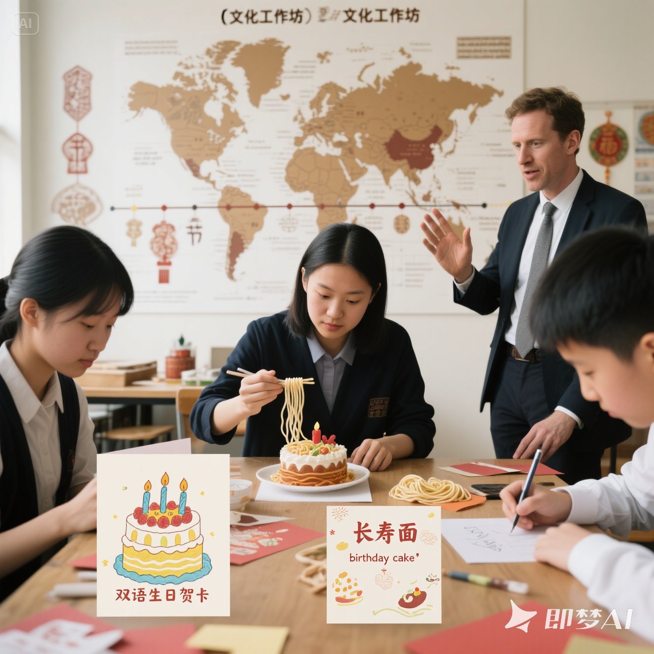 英语生日派对用语教学策略与文化融合