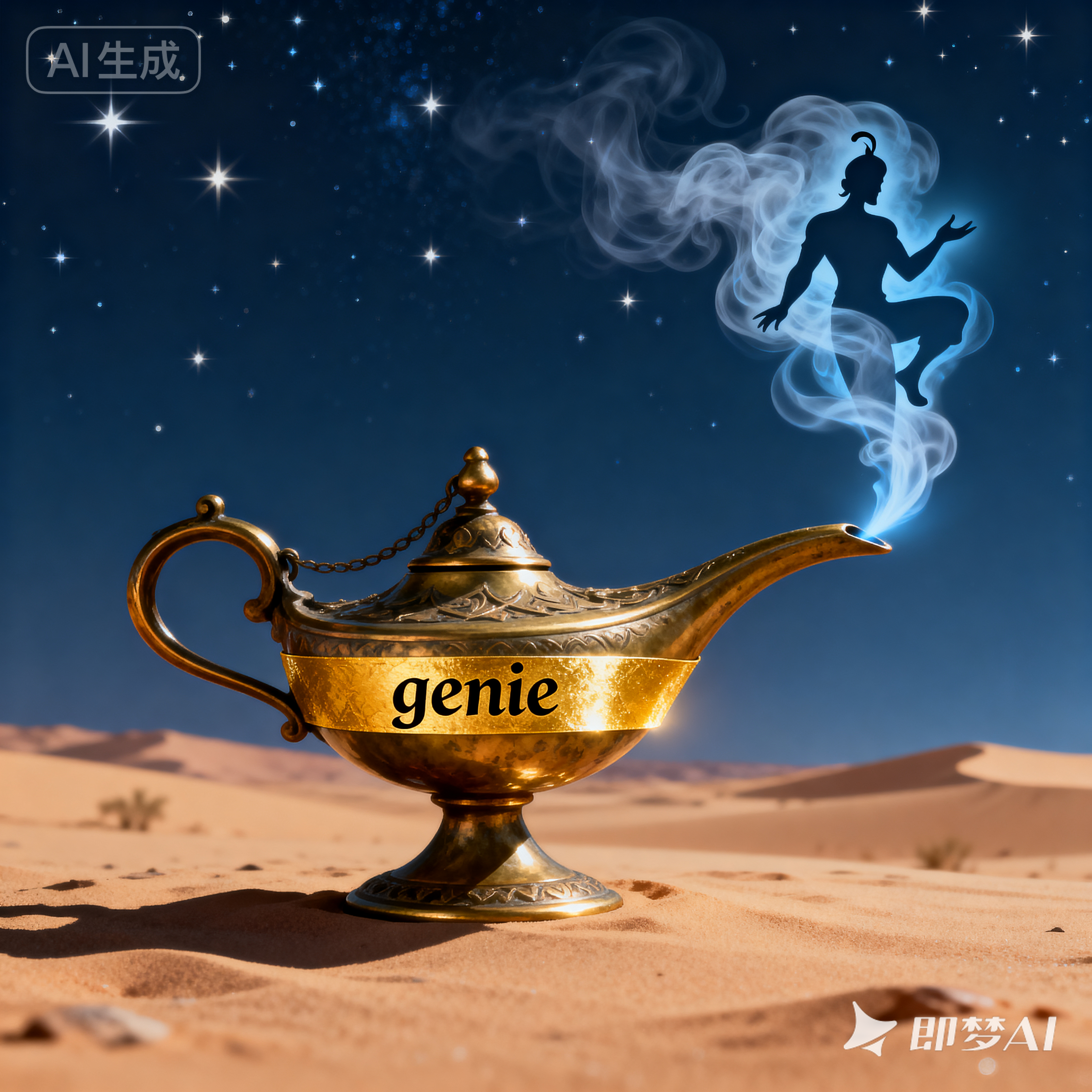 genie是什么意思_genie怎么读_音标'dʒi-nɪ