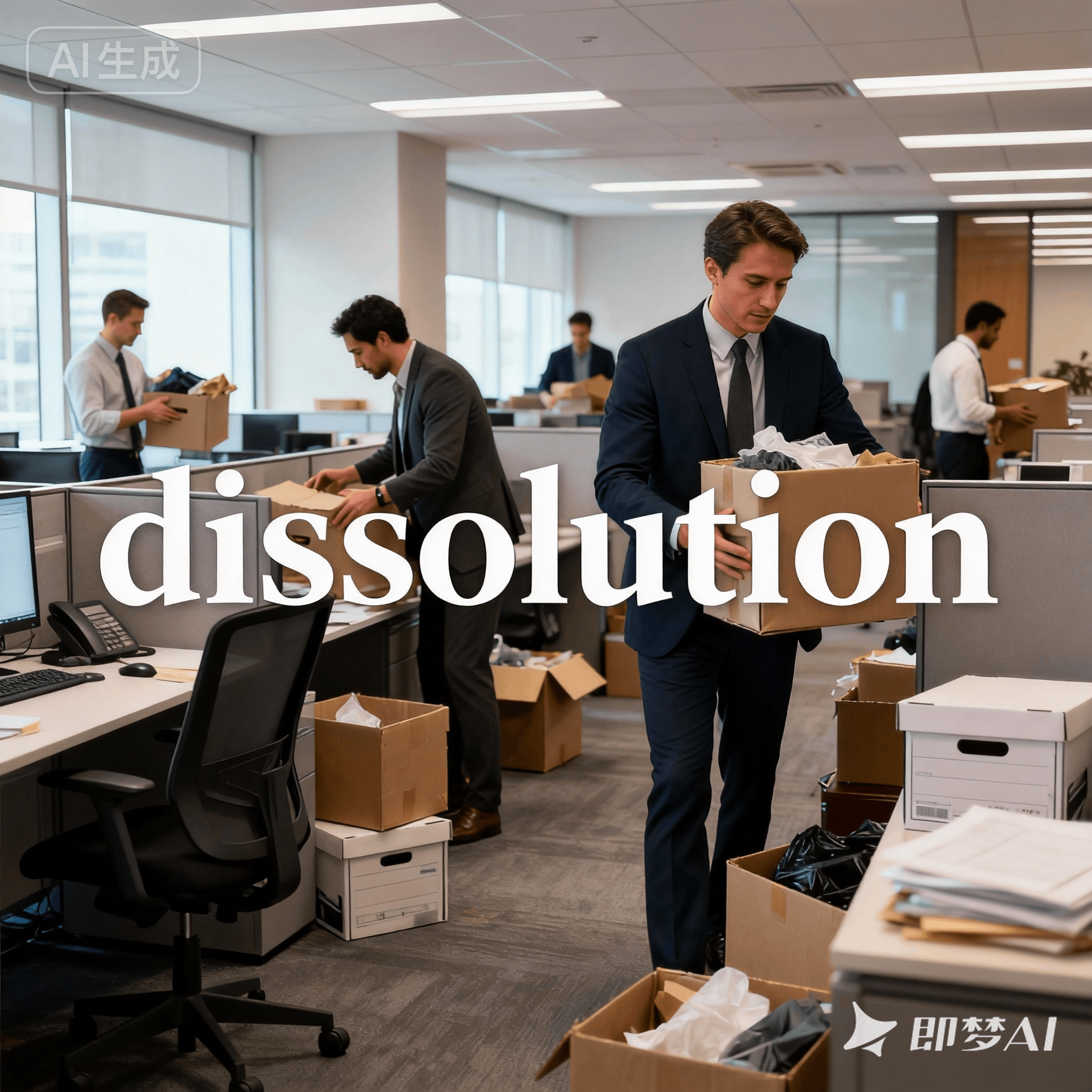 dissolution是什么意思_dissolution怎么读_音标ˌdɪsəˈlu-ʃn