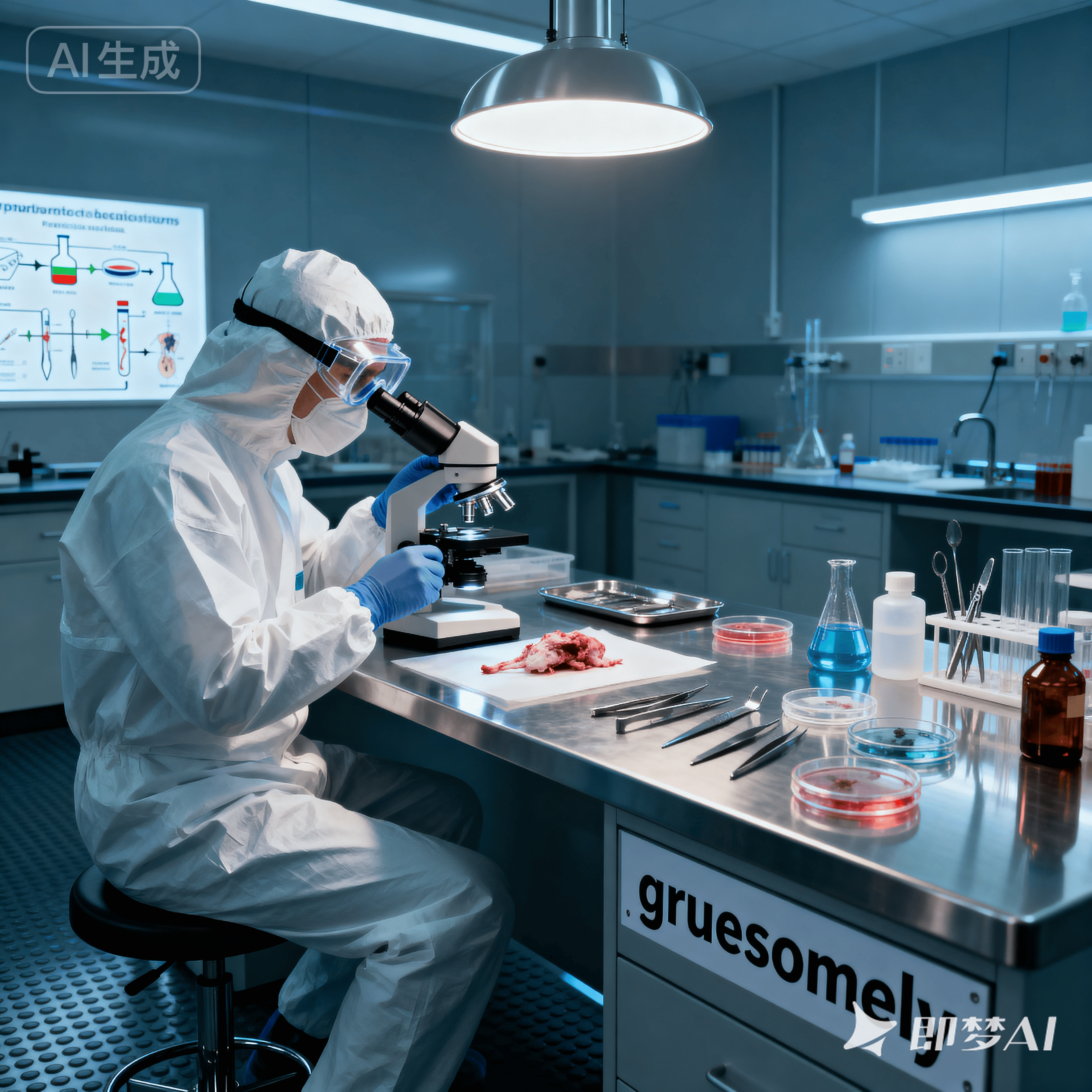 gruesomely是什么意思_gruesomely怎么读_音标'ɡru-səmlɪ