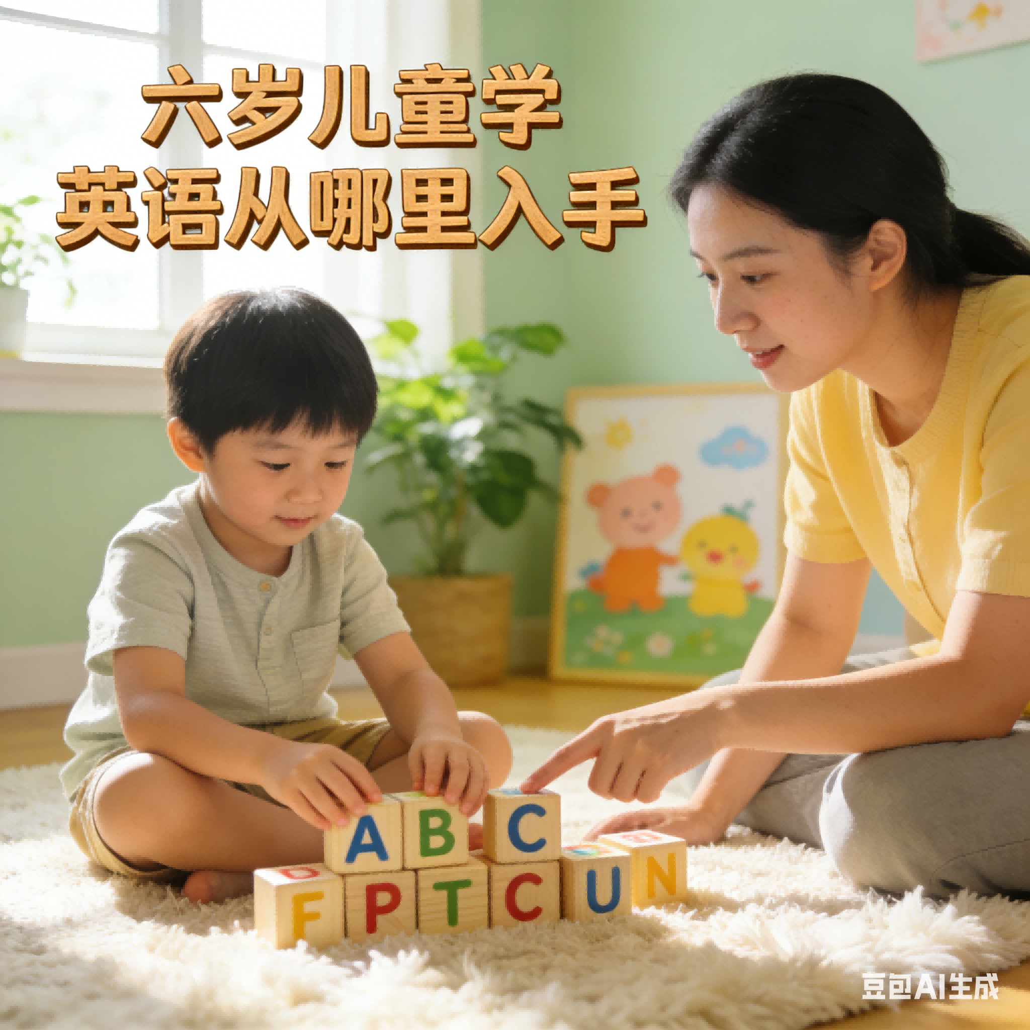 六岁儿童学英语从哪里入手