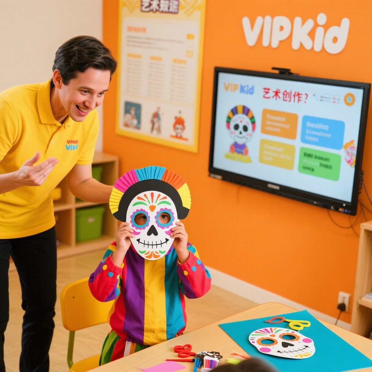 VIPKID 课程：艺术学习的融合与发展