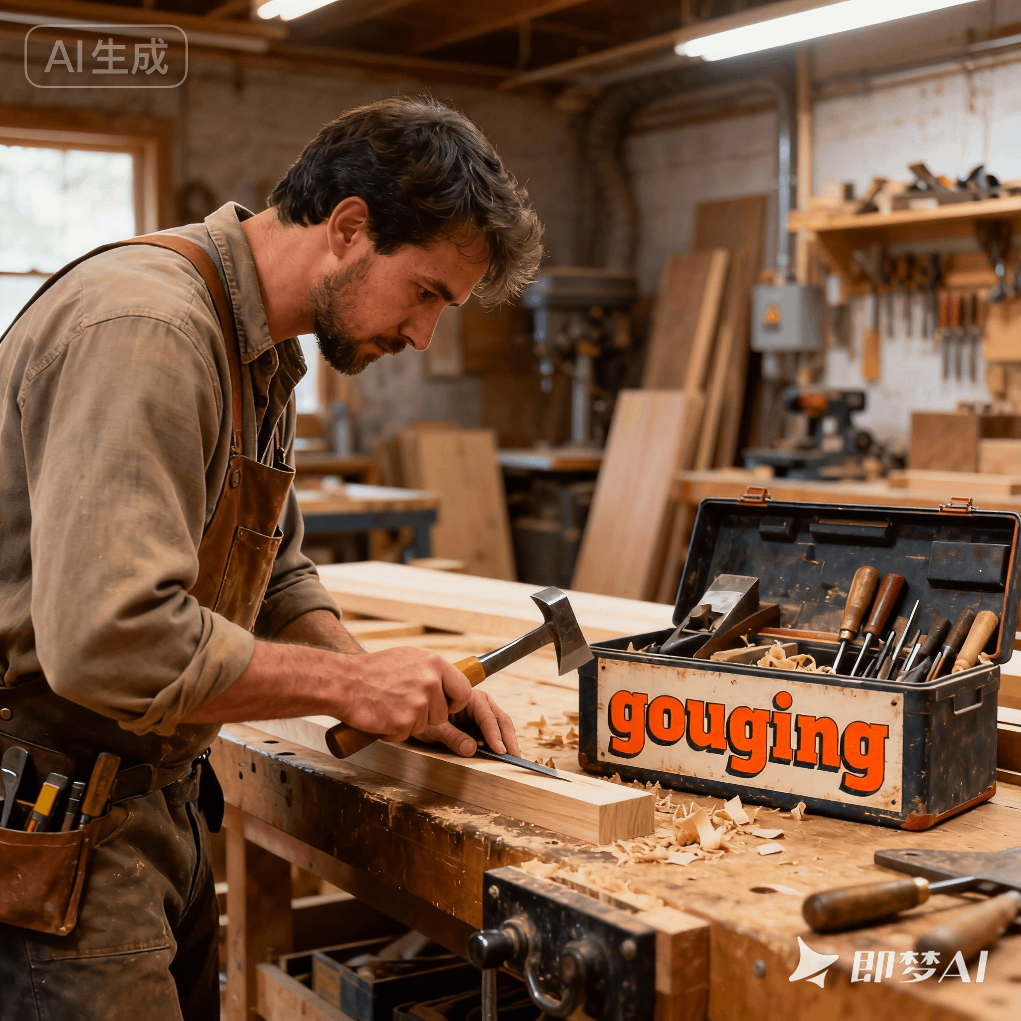 gouging是什么意思_gouging怎么读_音标'gaʊdʒɪŋ