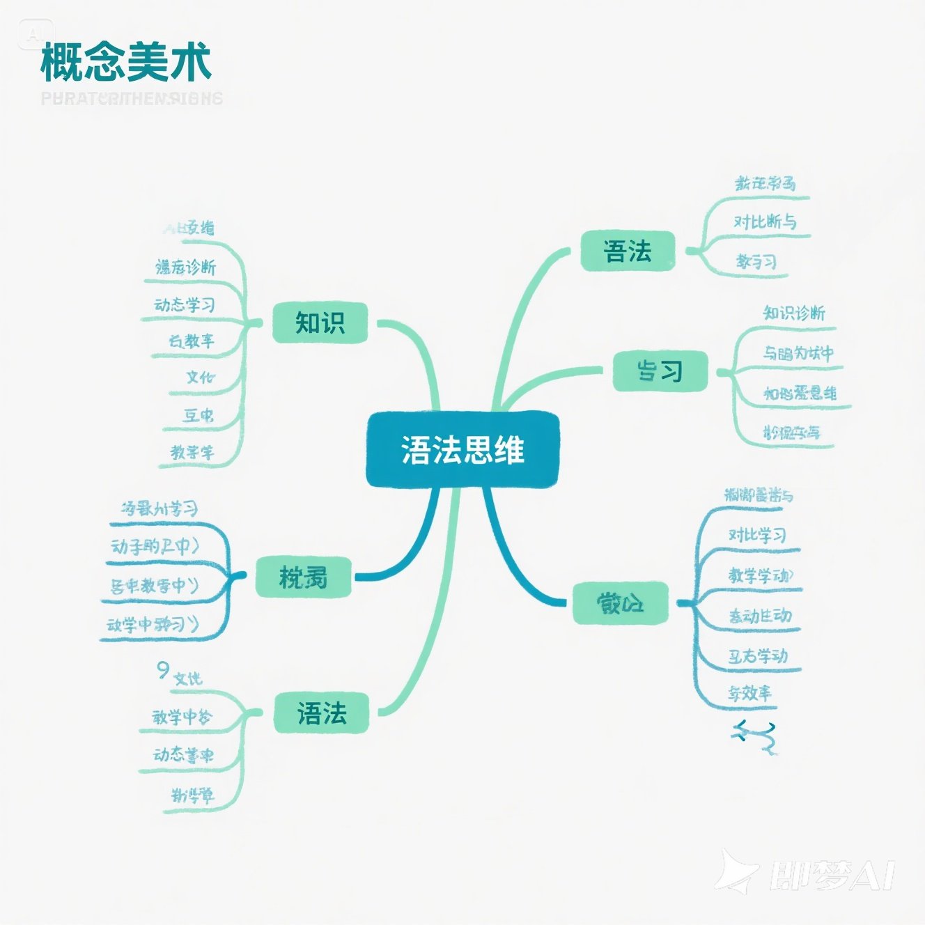 如何用思维导图学习英语语法？