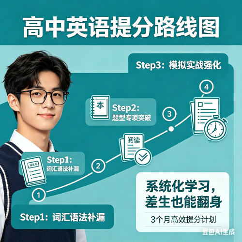 高中孩子英语差怎么提高