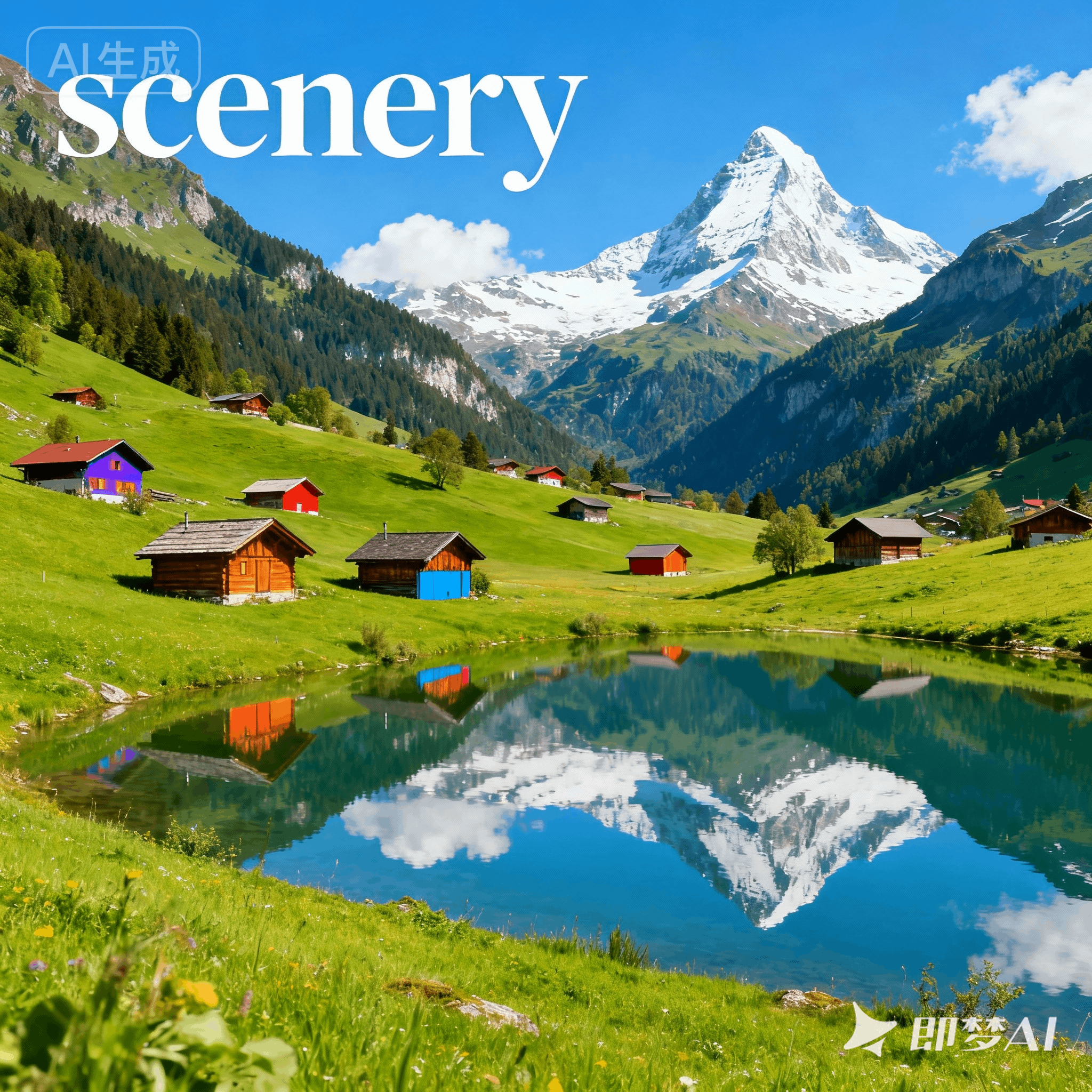 scenery是什么意思_scenery怎么读_音标'si-nərɪ