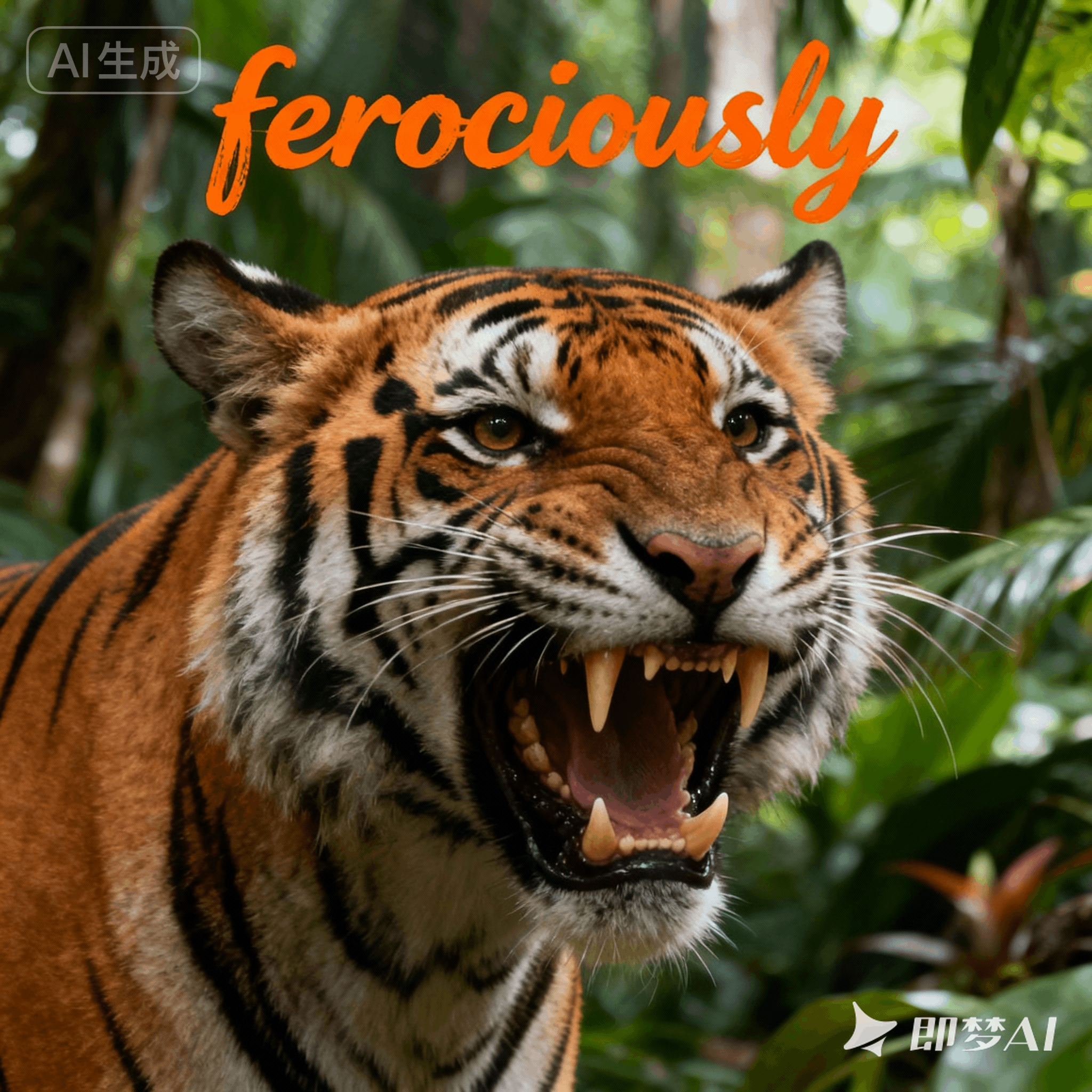 ferociously是什么意思_ferociously怎么读_音标fə'rəʊʃəslɪ