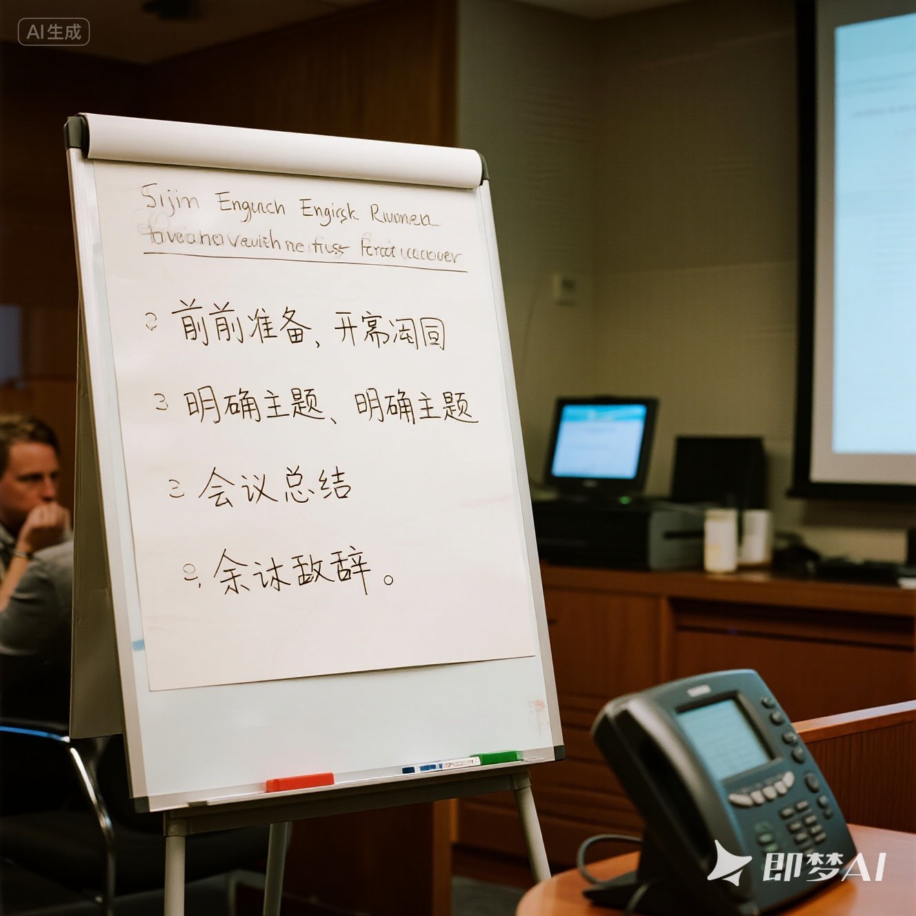 如何开始和结束英语电话会议？