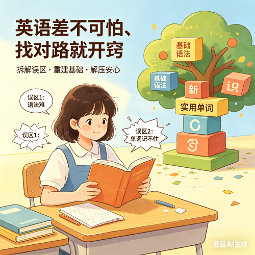 高中生英语很差