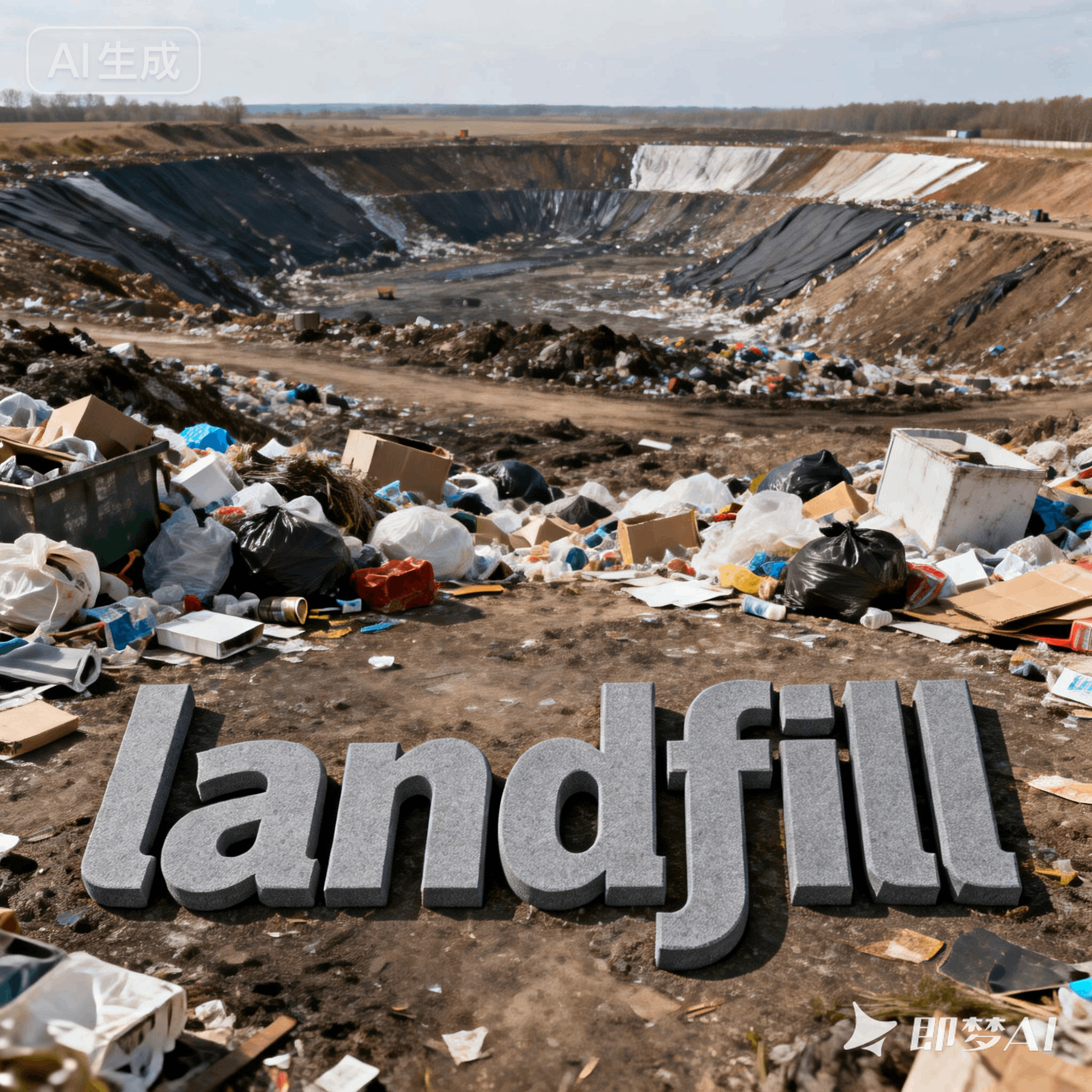 landfill是什么意思_landfill怎么读_音标'lændfɪl