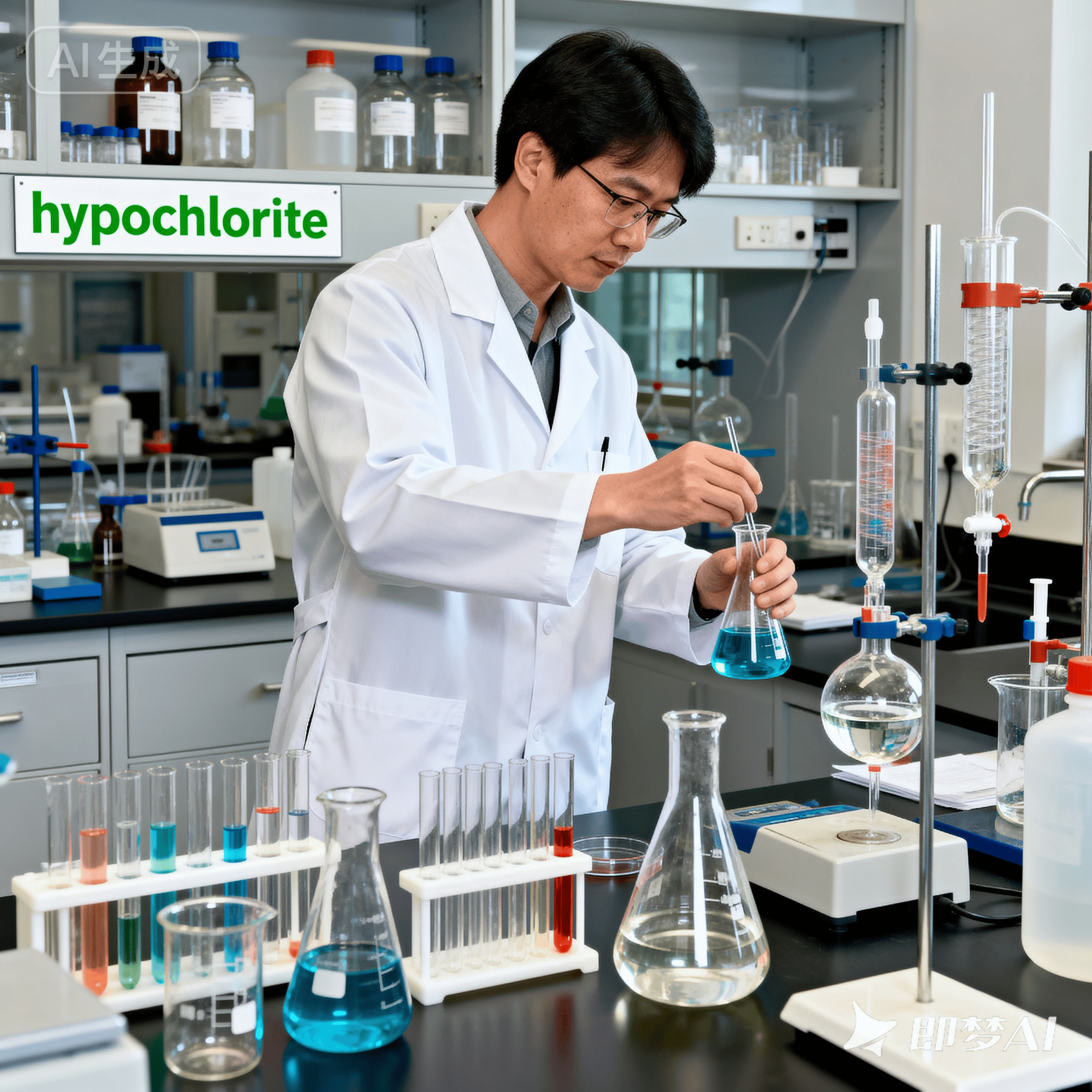 hypochlorite是什么意思_hypochlorite怎么读_音标ˌhaɪpə'klɔ-raɪt